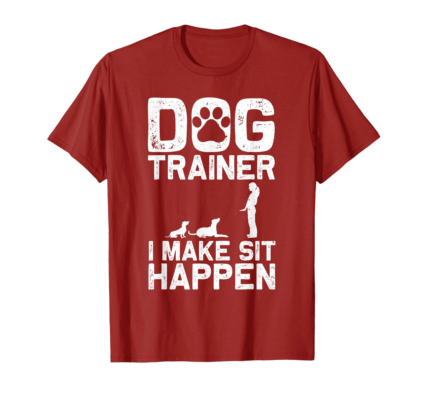 Cool Dog Trainer For Men Women Service Dog Handler Training T-Shirt