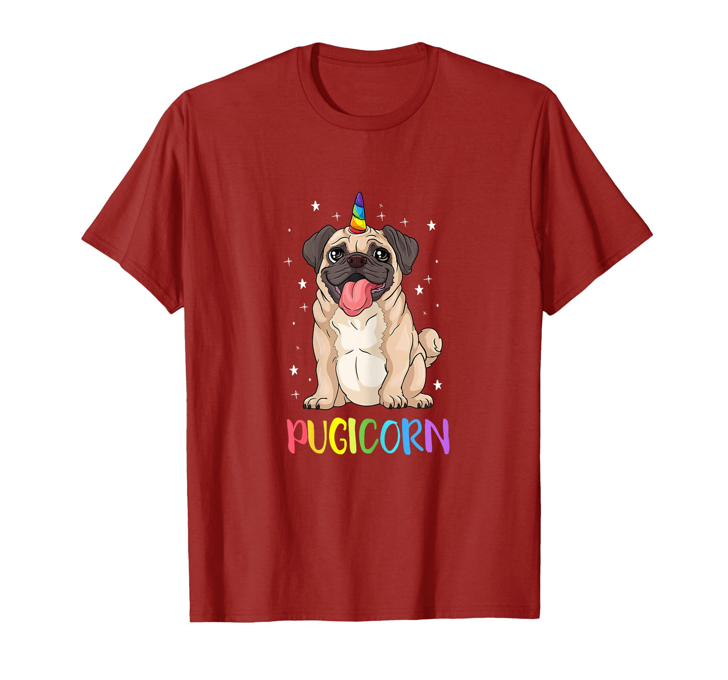Girl Pugicorn funny pug Lover unicorn Pug Owner T-Shirt