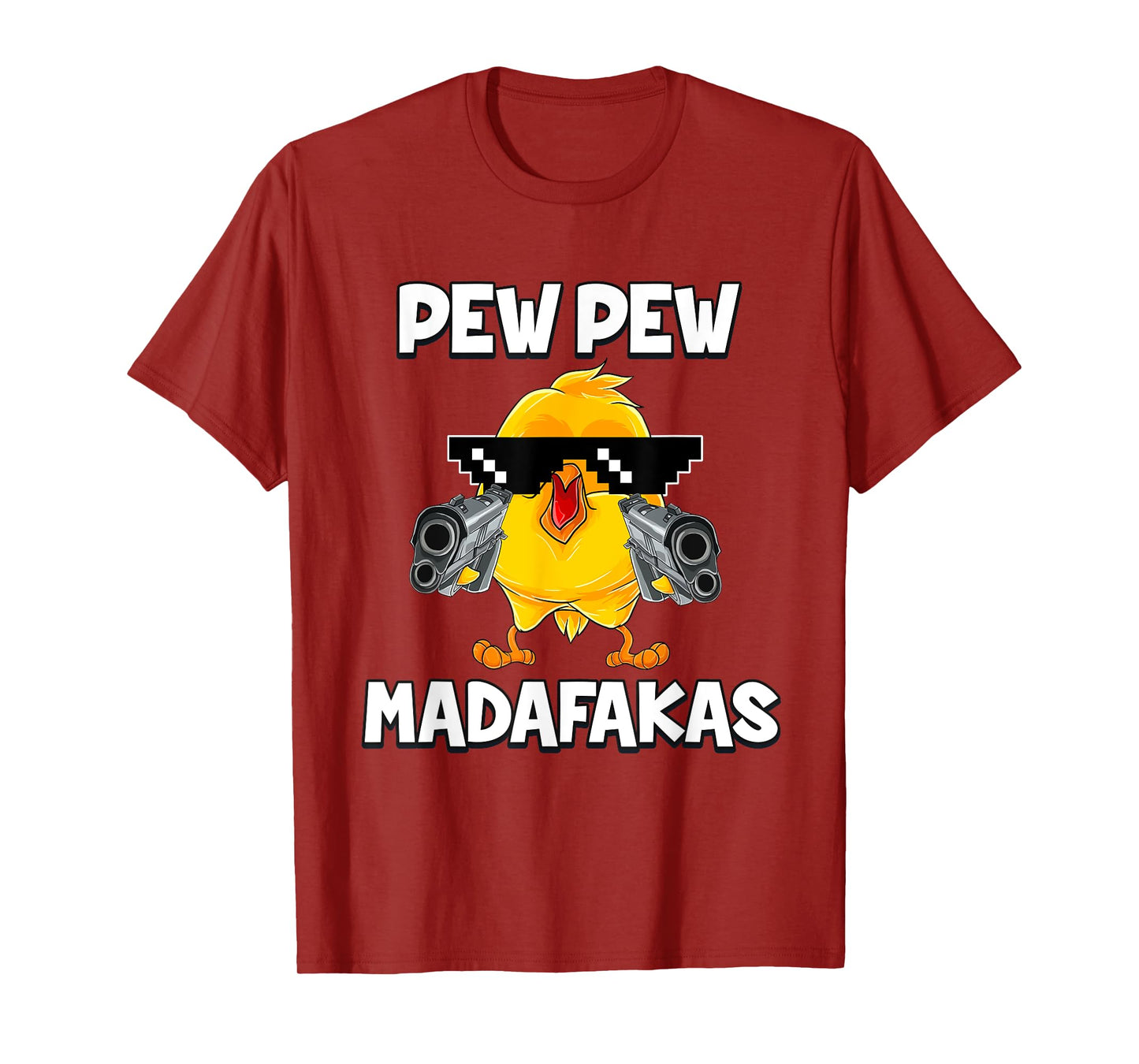 Pew Pew Madafakas Chicken T-Shirt
