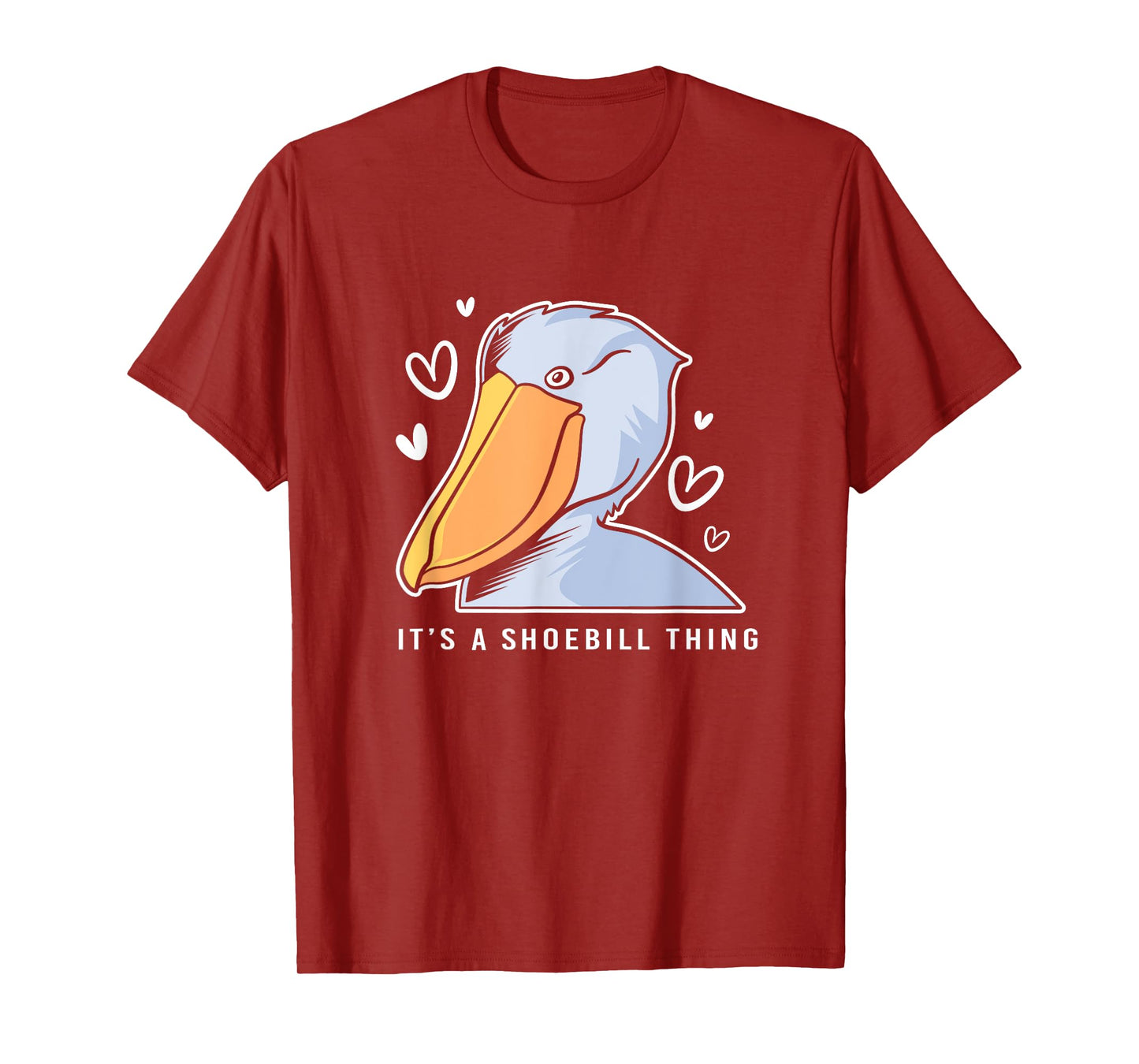 Heart Bird It's A Shoebill Thing Shoebill Stork T-Shirt