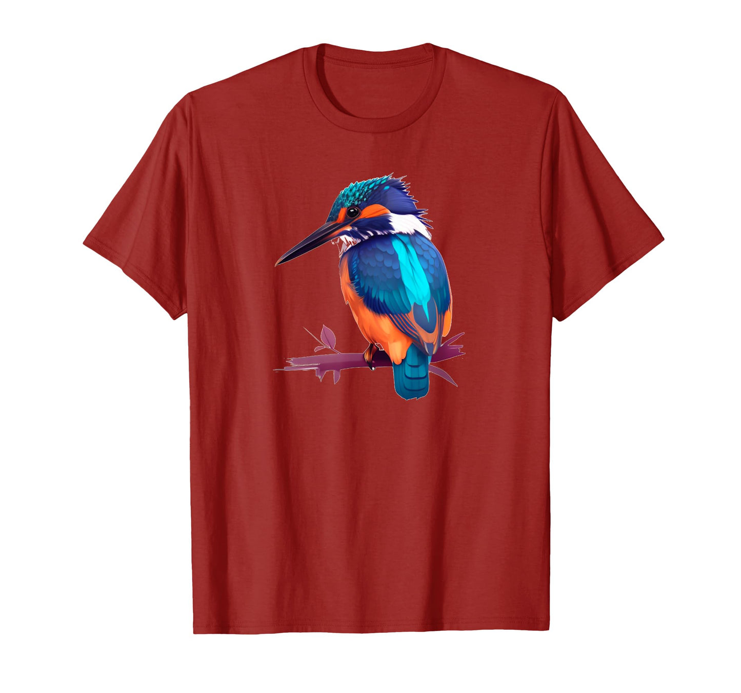 Nice blue Kingfisher for Bird Watcher T-Shirt