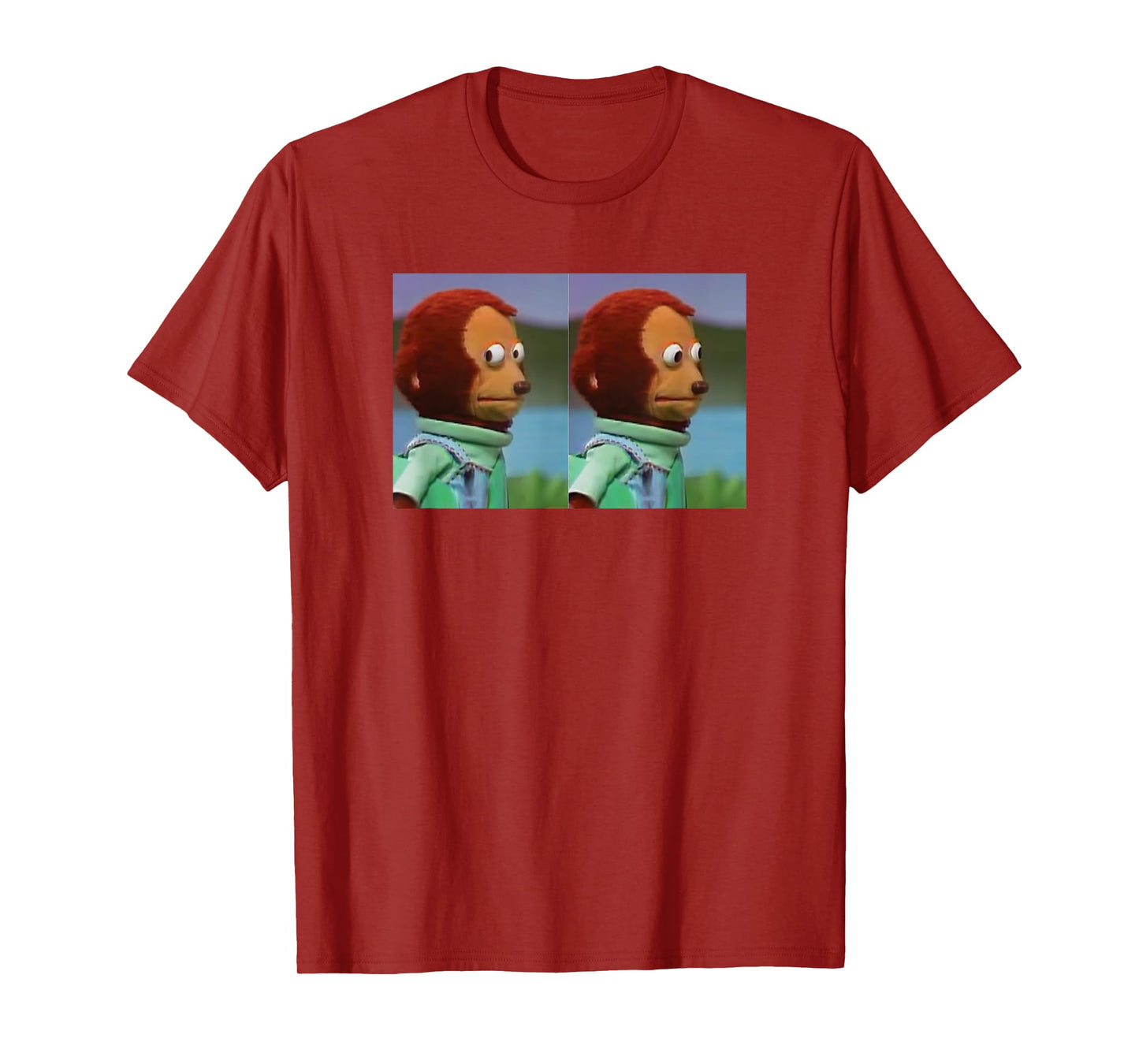 Awkward Look Meme Monkey Puppet Meme T-Shirt