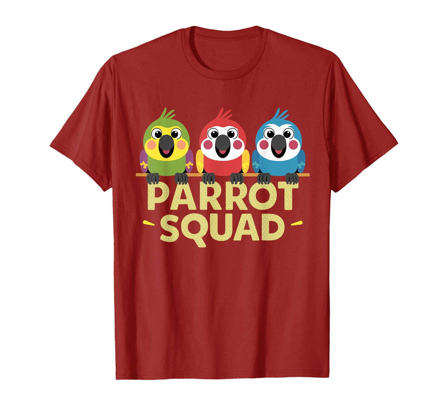 Parrot Squad Tshirt for Parrot Lover Shirt | Kids Parrot T-Shirt