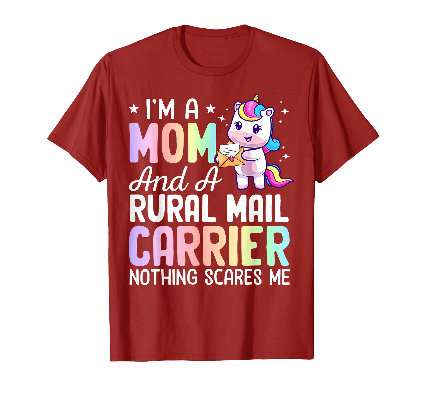 Mom And A Rural Mail Carrier Rural Carrier Postal Service T-Shirt