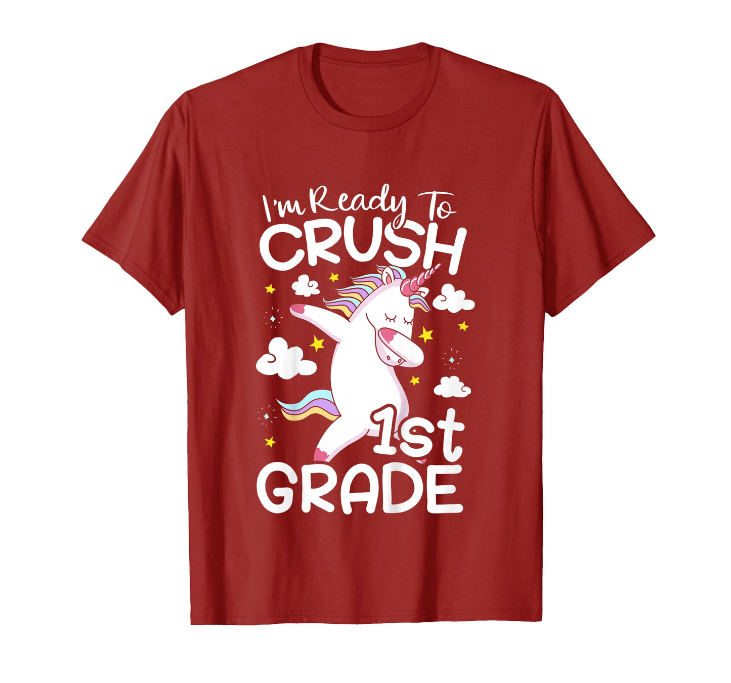 Kids I'm Ready To Crush 1st Grade First Day Of School T-Shirt