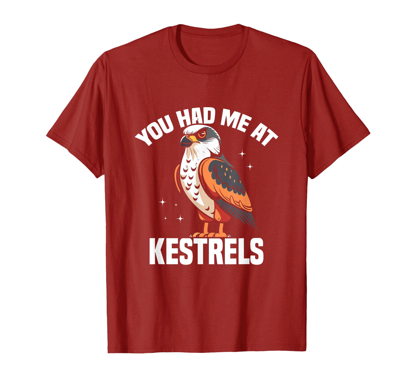 Kestrel Owner Birder Stuffed Animal Bird Food Kestrel T-Shirt