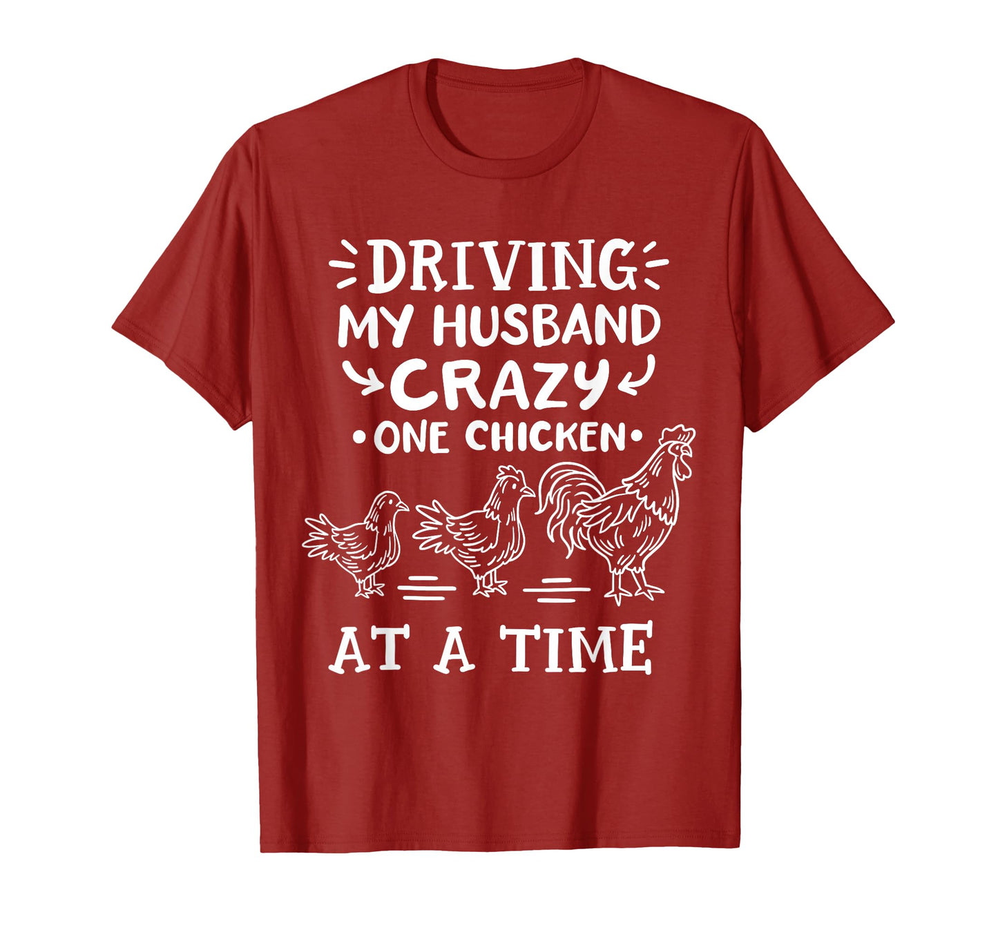 Crazy Chicken Lady Funny Chicken T-Shirt