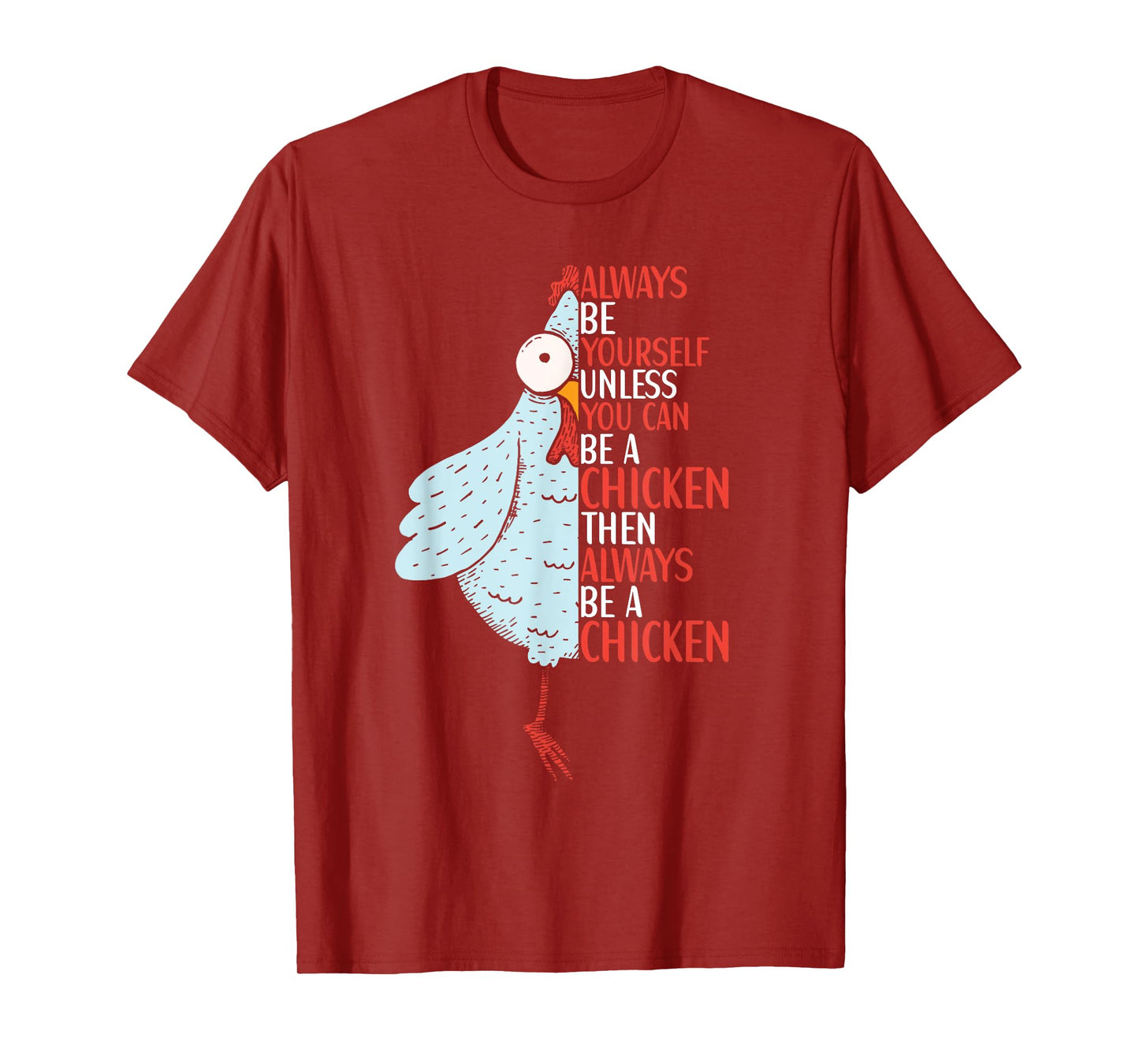 Chicken Funny Quote Chicken Outfit for Kids Women T-Shirt