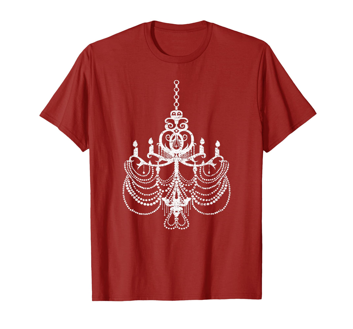Farmhouse Style Chandelier Boho Vintage Interior Design Gift T-Shirt