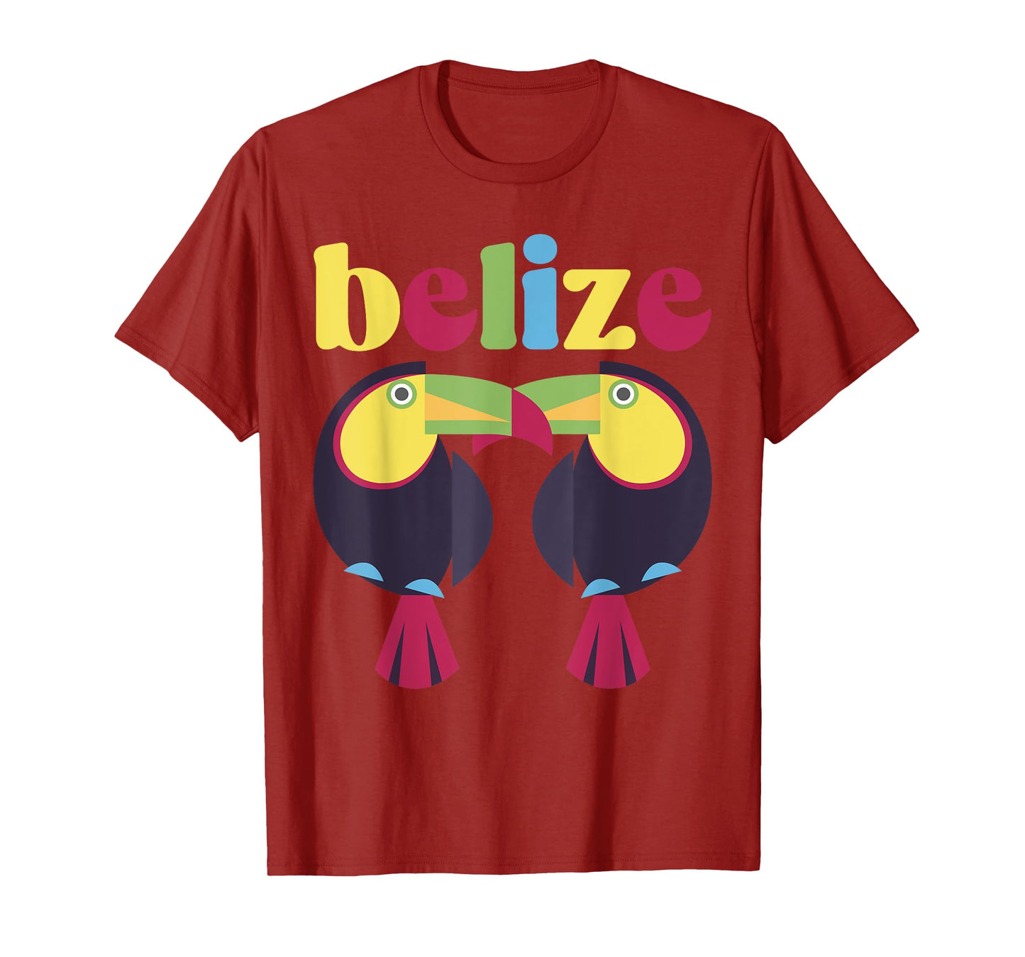 Belize Souvenir Toucan Tropical Birds T-Shirt