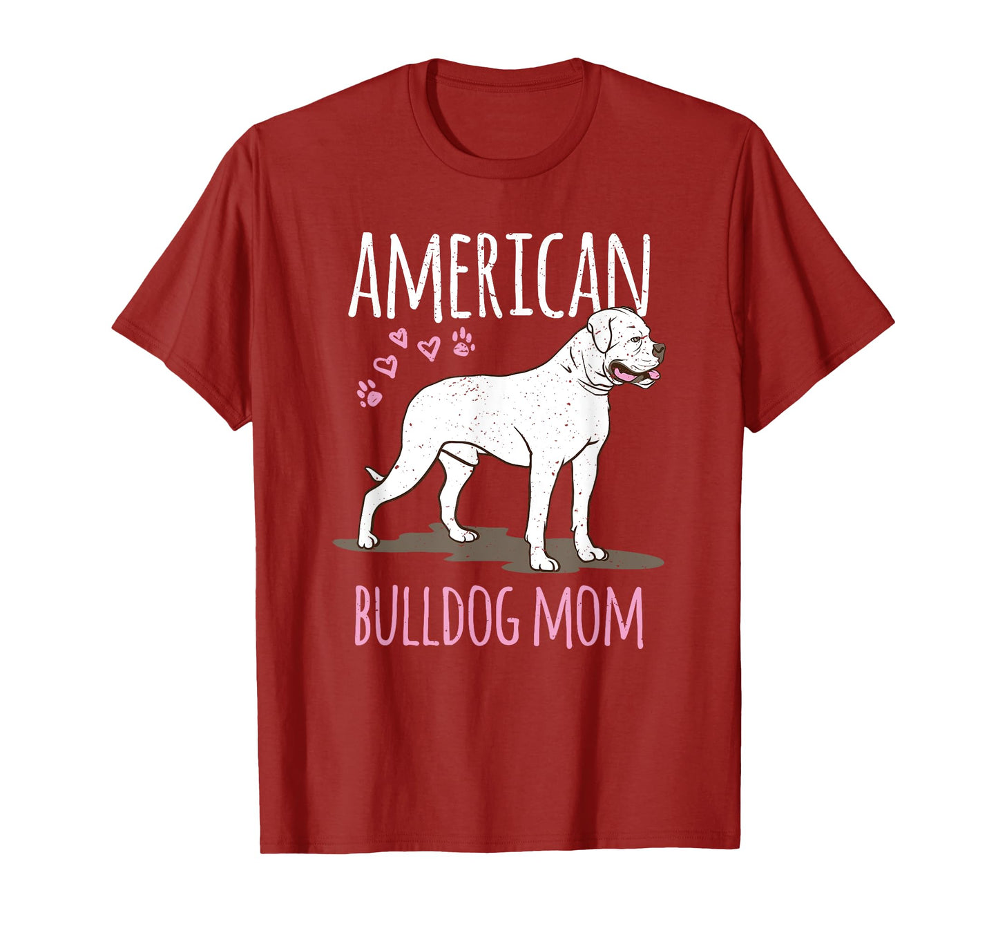 Dog breed American Bulldog Mama Bulldog T-Shirt for Men Women Kids