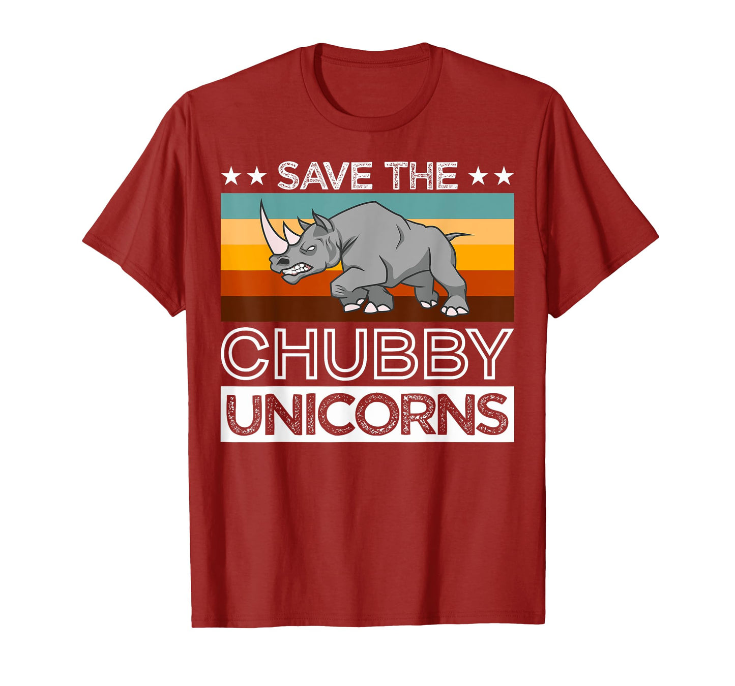 Save Rhinos Chubby Unicorns Rhino Save The Chubby Unicorns T-Shirt
