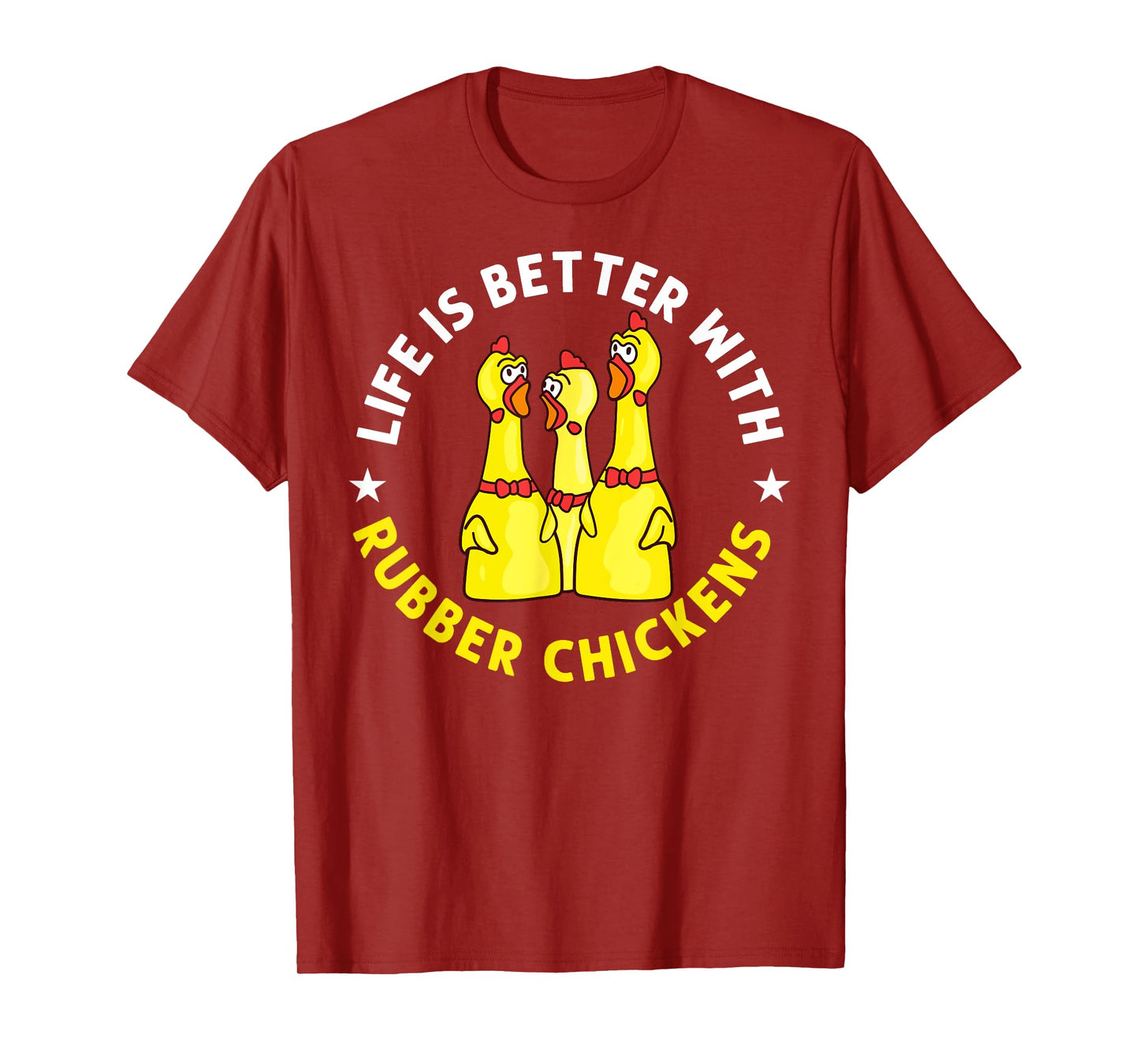 Rubber Chicken Game Funny Animals Toy T-Shirt