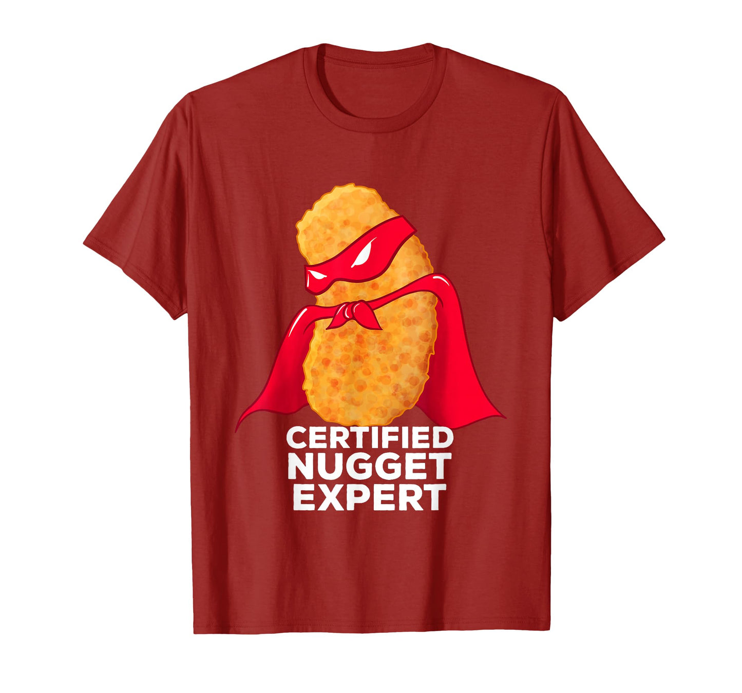 Chicken Nugget Certified Nugget Expert Halloween Costume T-Shirt