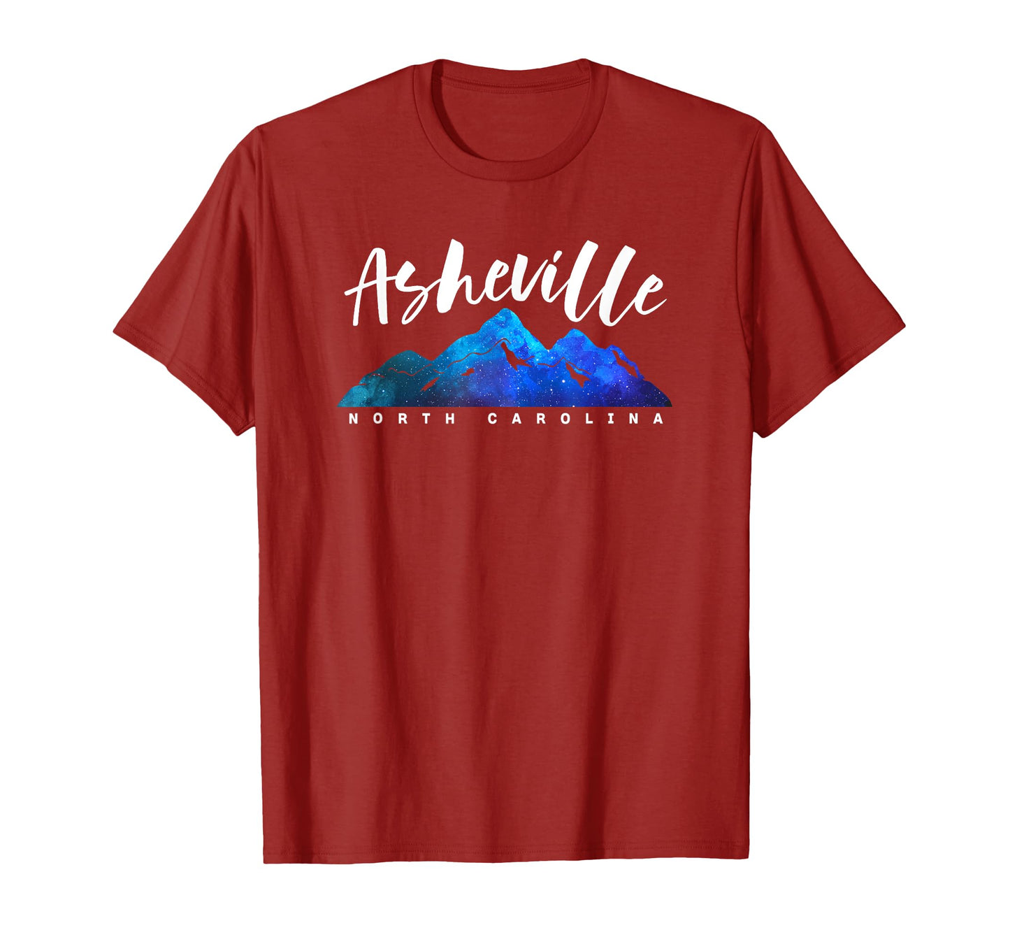 ASHEVILLE NORTH CAROLINA Camping Hiking Skiing Family Trip T-Shirt
