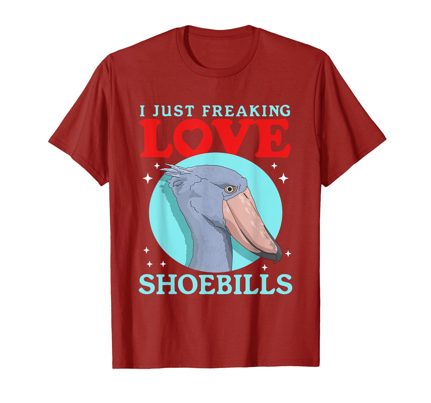 Shoebill Stork Bird | Love Shoebills T-Shirt