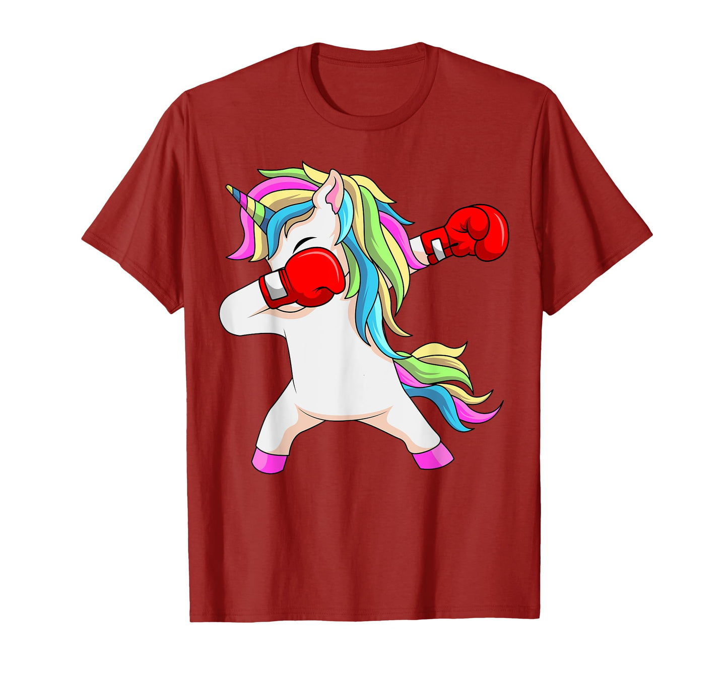 Boxing Unicorn Dabbing Boxer Coach Trainee Student T-Shirt