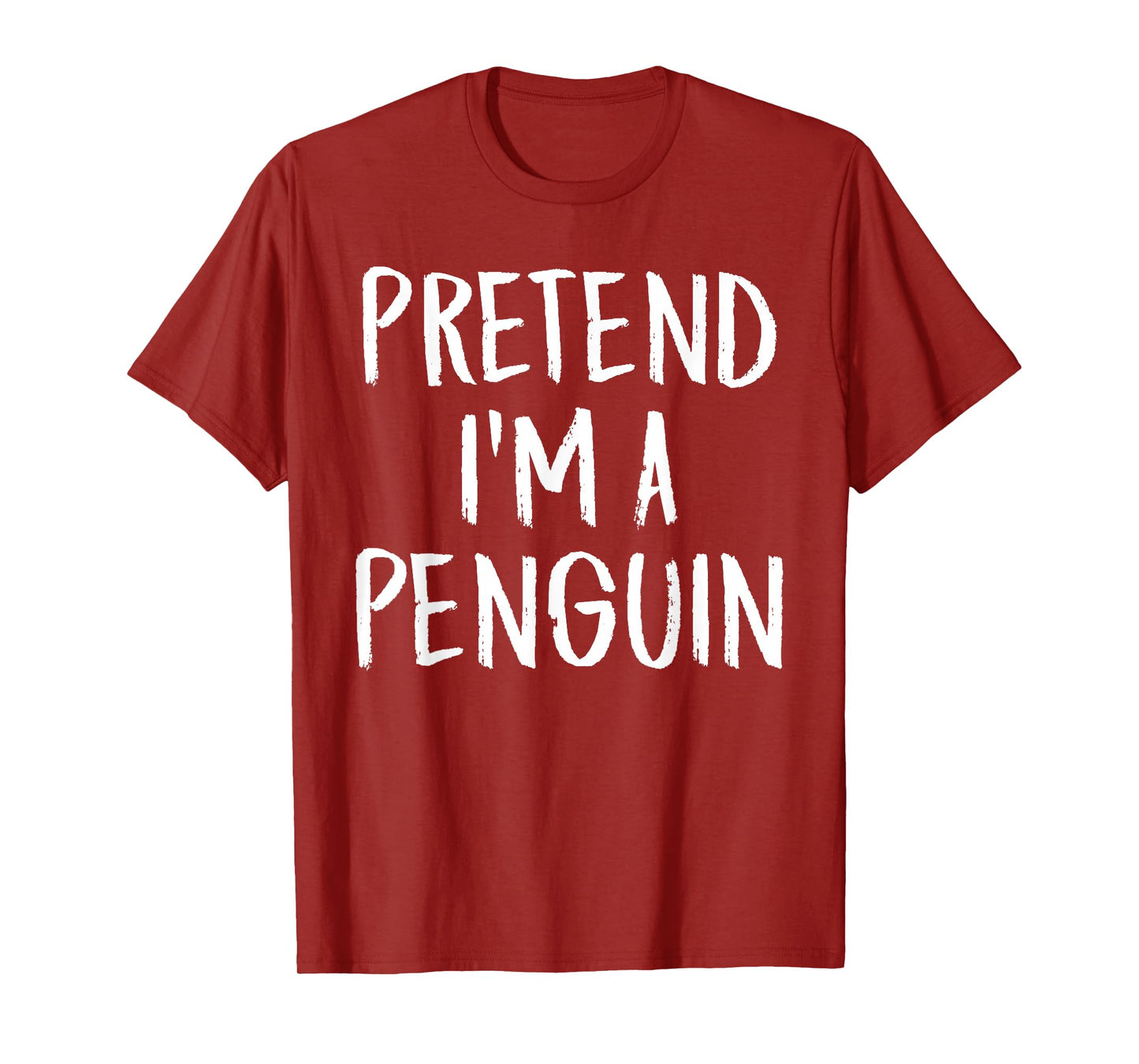 Pretend I'm A Penguin Family Funny Halloween Party Costume T-Shirt
