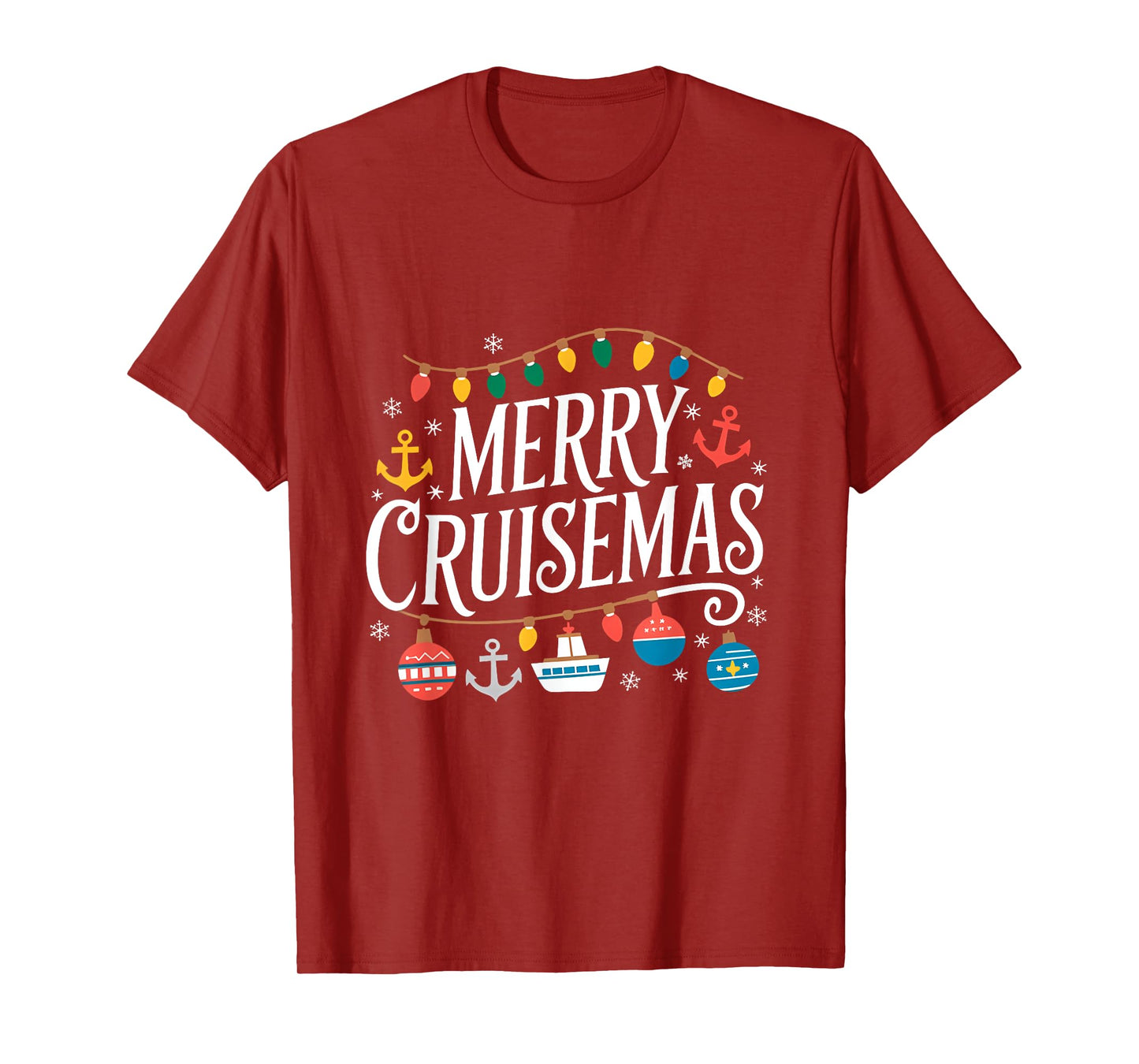 Merry Cruisemas Christmas Cruise Shirts Family Cruisin Lover T-Shirt