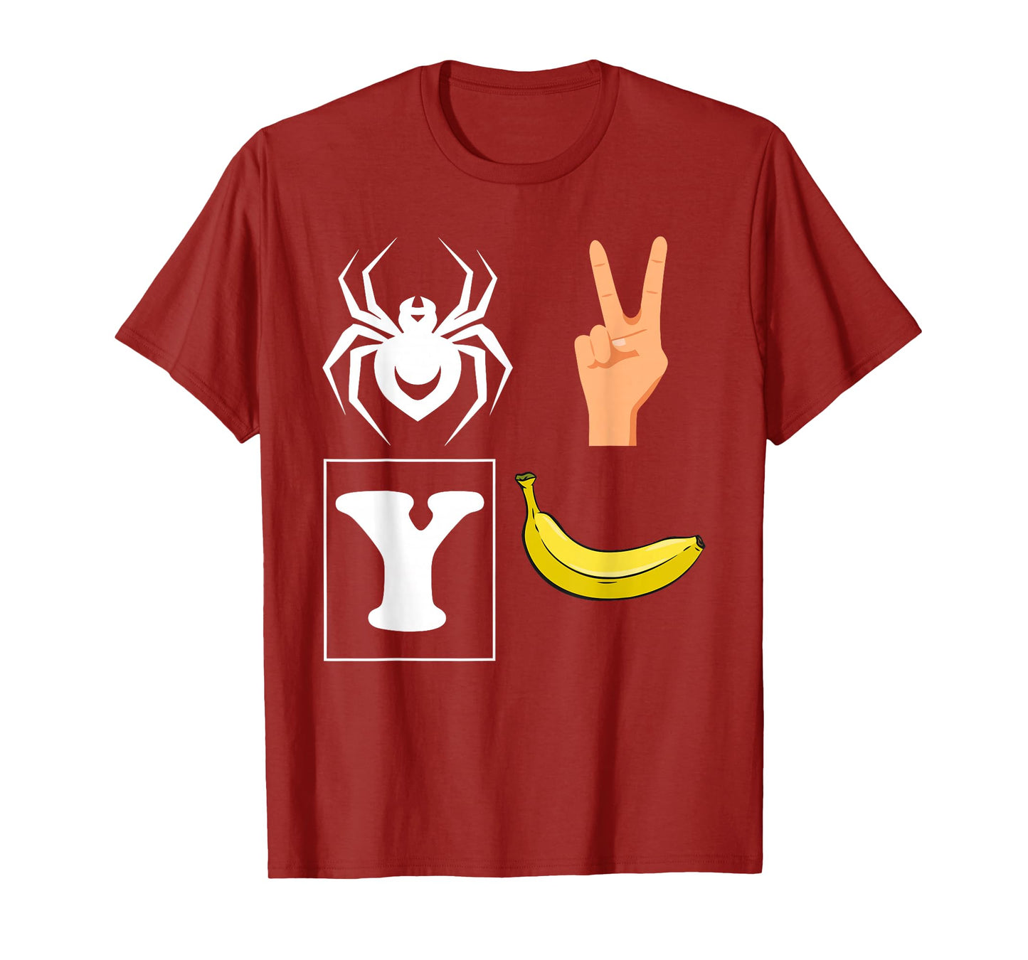 Spider 2 Y Banana Shirt - Football Lover Player T-Shirt T-Shirt