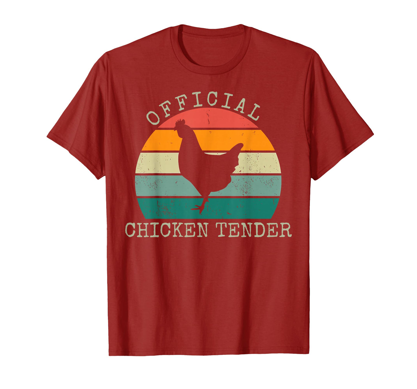 Official Chicken Tender Professional Chicken Tender Retro T-Shirt
