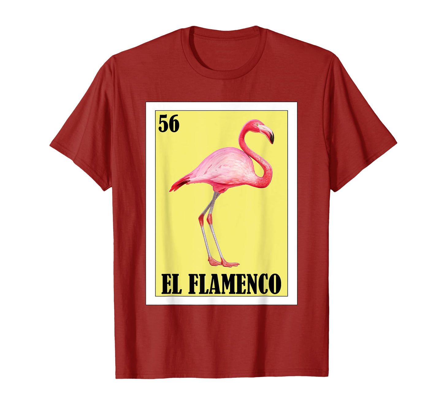 Funny Mexican Flamingo Design - El Flamenco T-Shirt