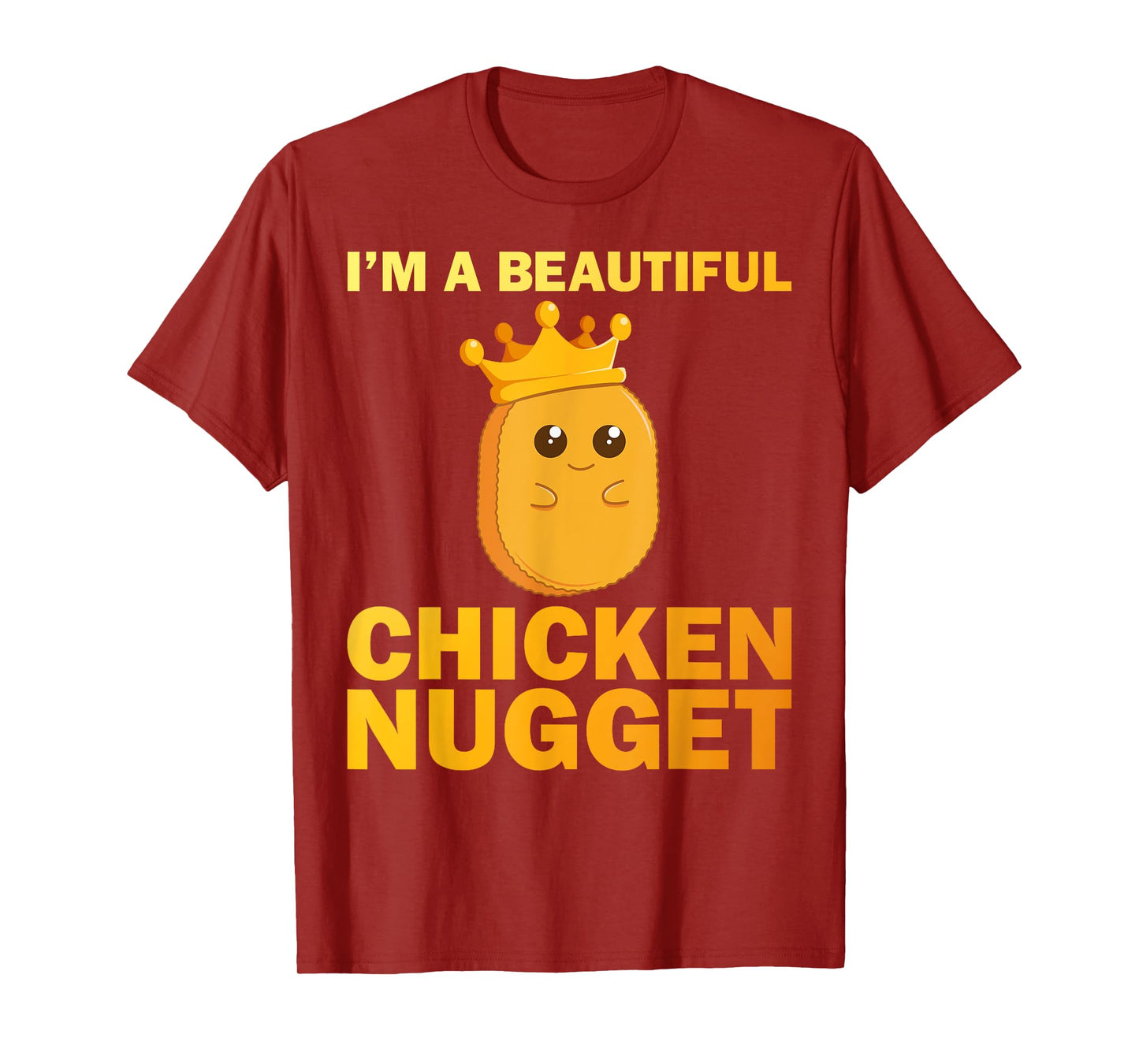 Cute Chicken Nugget Art For Women Girls Chicken Nugget Lover T-Shirt