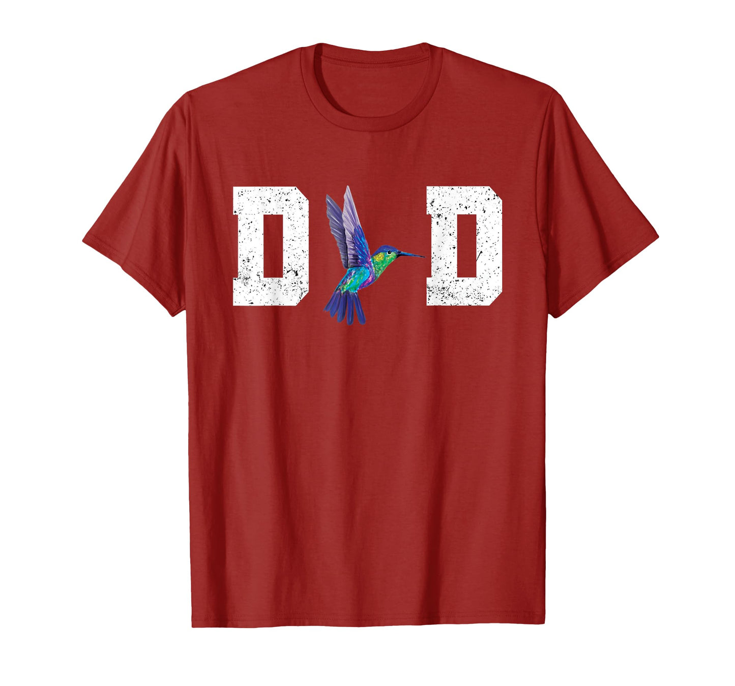 Cute Hummingbird Dad Design Love Bird For Men T-Shirt