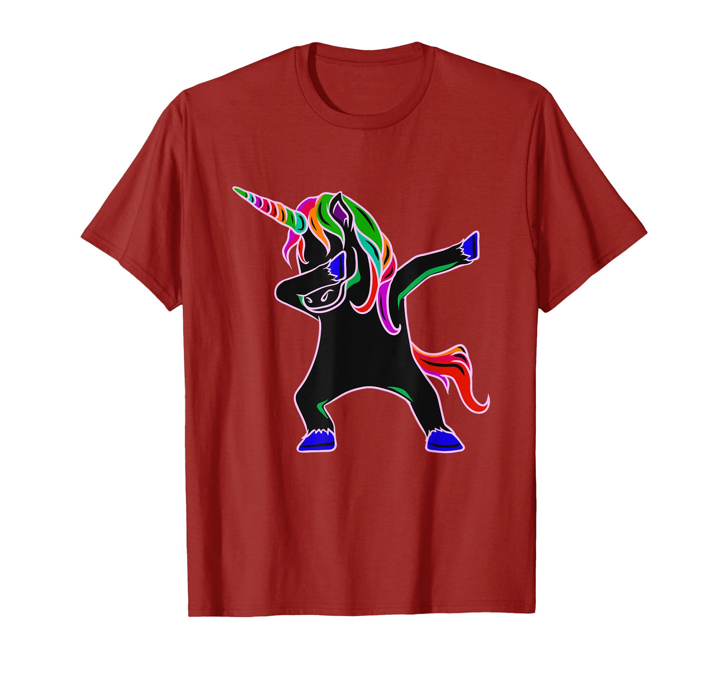 EDM Rave Shirt - Magical Dabbing Unicorn Festival T-Shirt T-Shirt