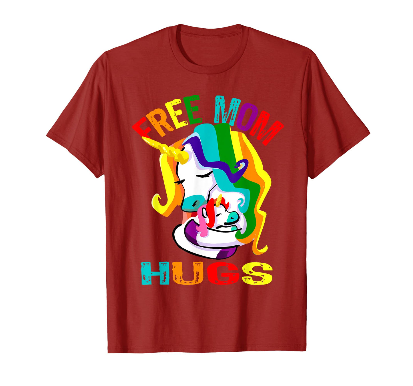 Free Mom Hugs LGBT T-Shirt