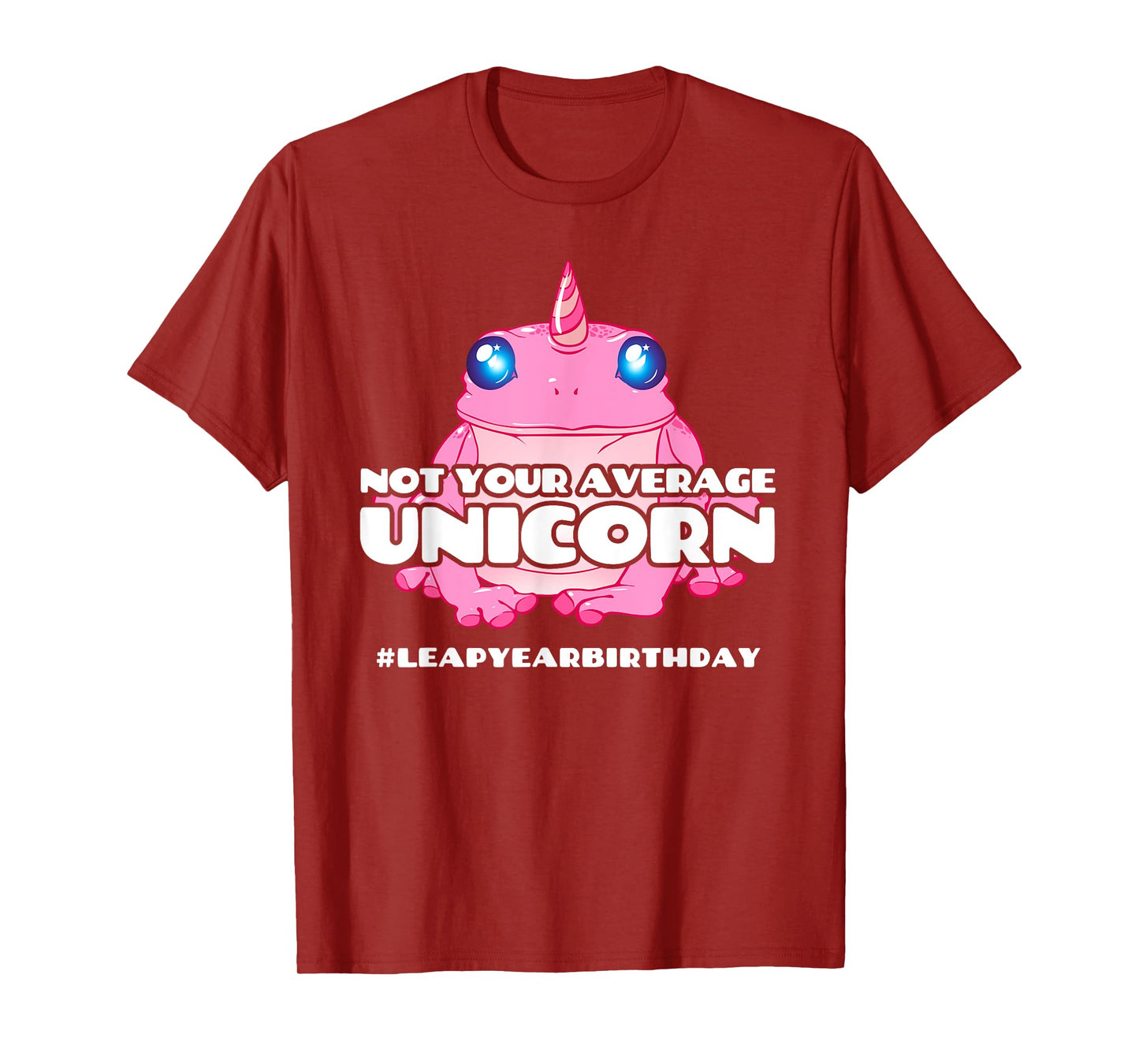 Leap Day Birthday - Unicorn Frog - 2020 Leap Year Birthday T-Shirt