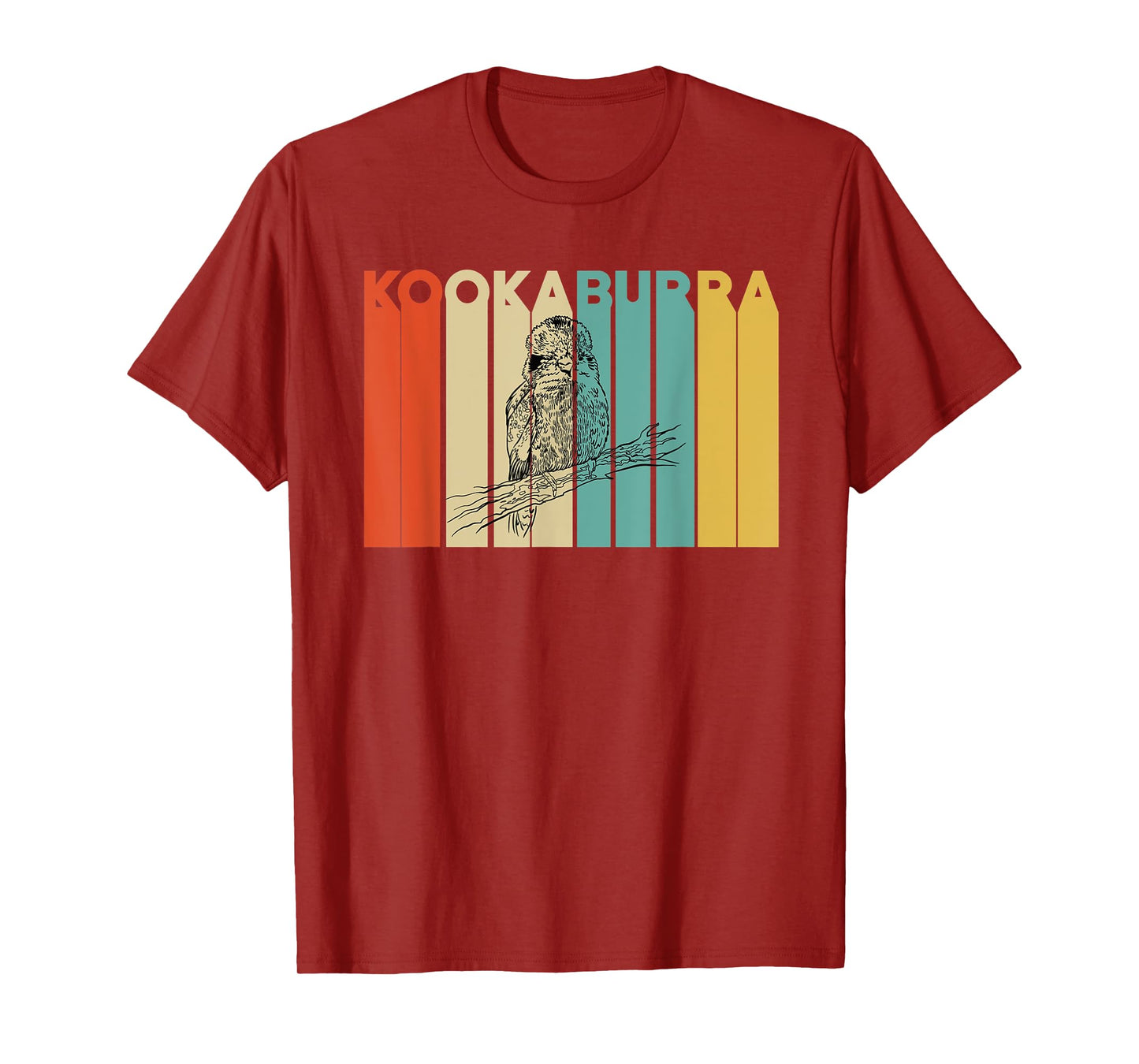 Retro Kookaburra Apparel Australia Birds Love Birding T-Shirt
