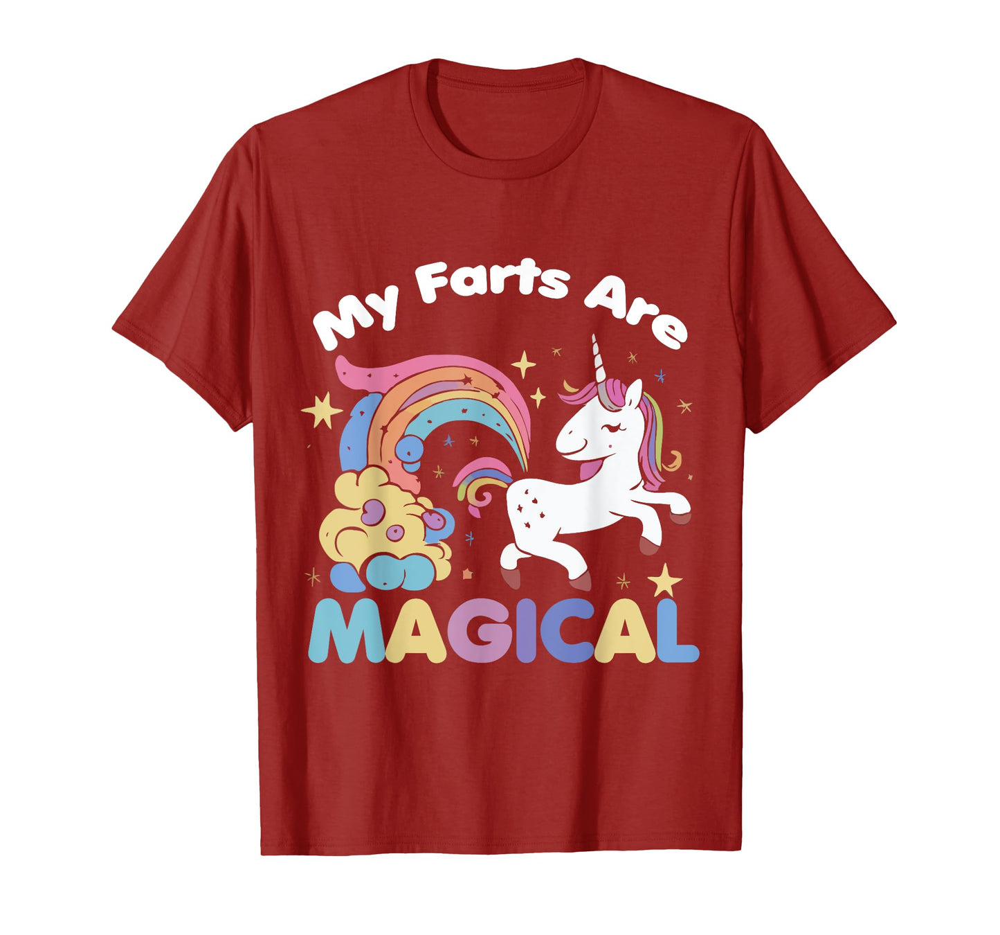 My Farts Are Magical Funny Unicorn Gag T-Shirt