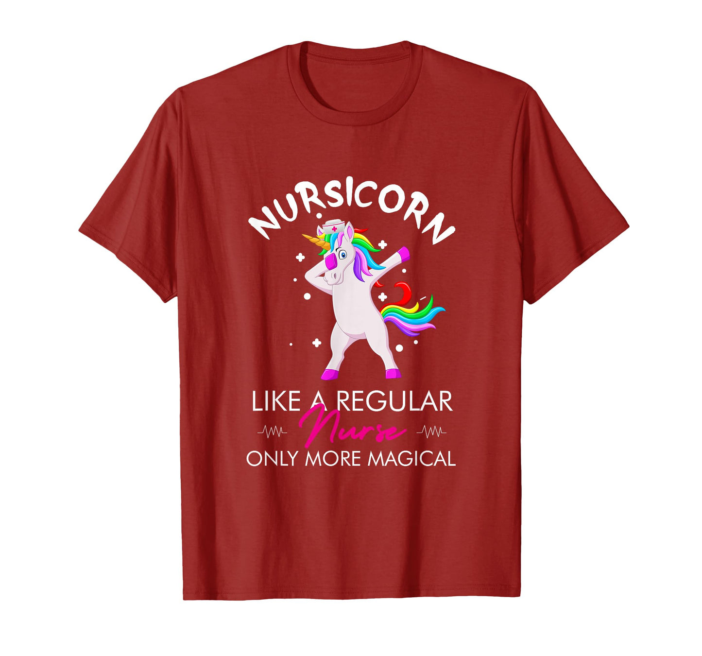 Accessories Essentials Items Supplies Gear & Gifts Nursicorn Regular More Magical Unicorn Nurse Funny Women's T-Shirt