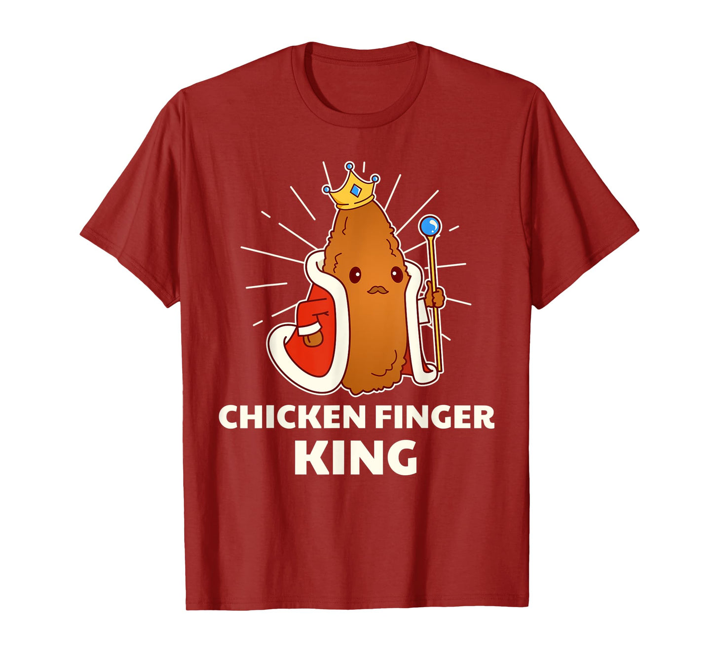 Chicken Finger King - Funny Fast Food T-Shirt