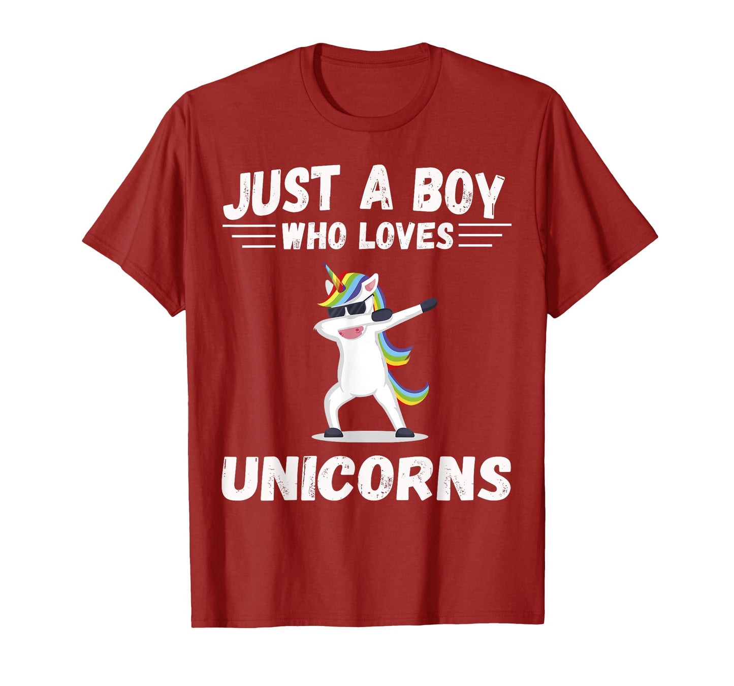 Cute Just a Boy who loves Unicorns Unicorn Gift T-Shirt