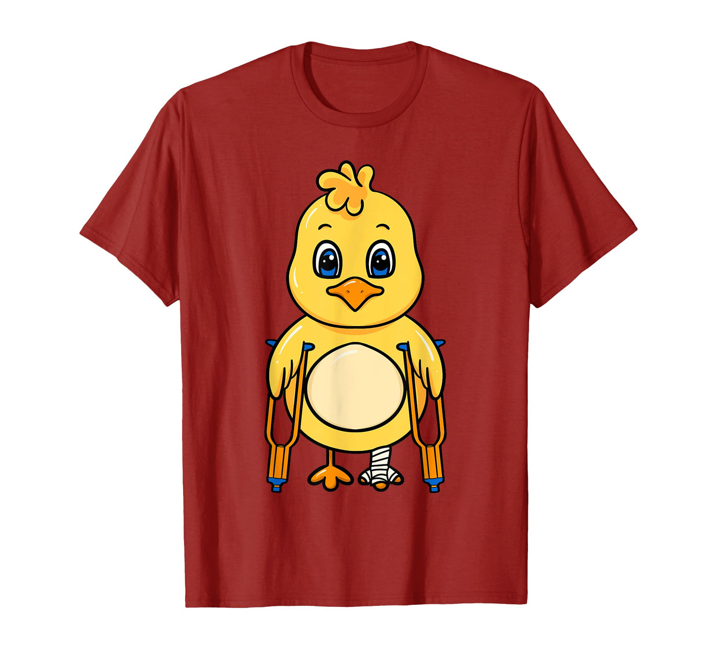 Chicken Broken Bones Foot Leg Injury Recovery Rehab Gift T-Shirt