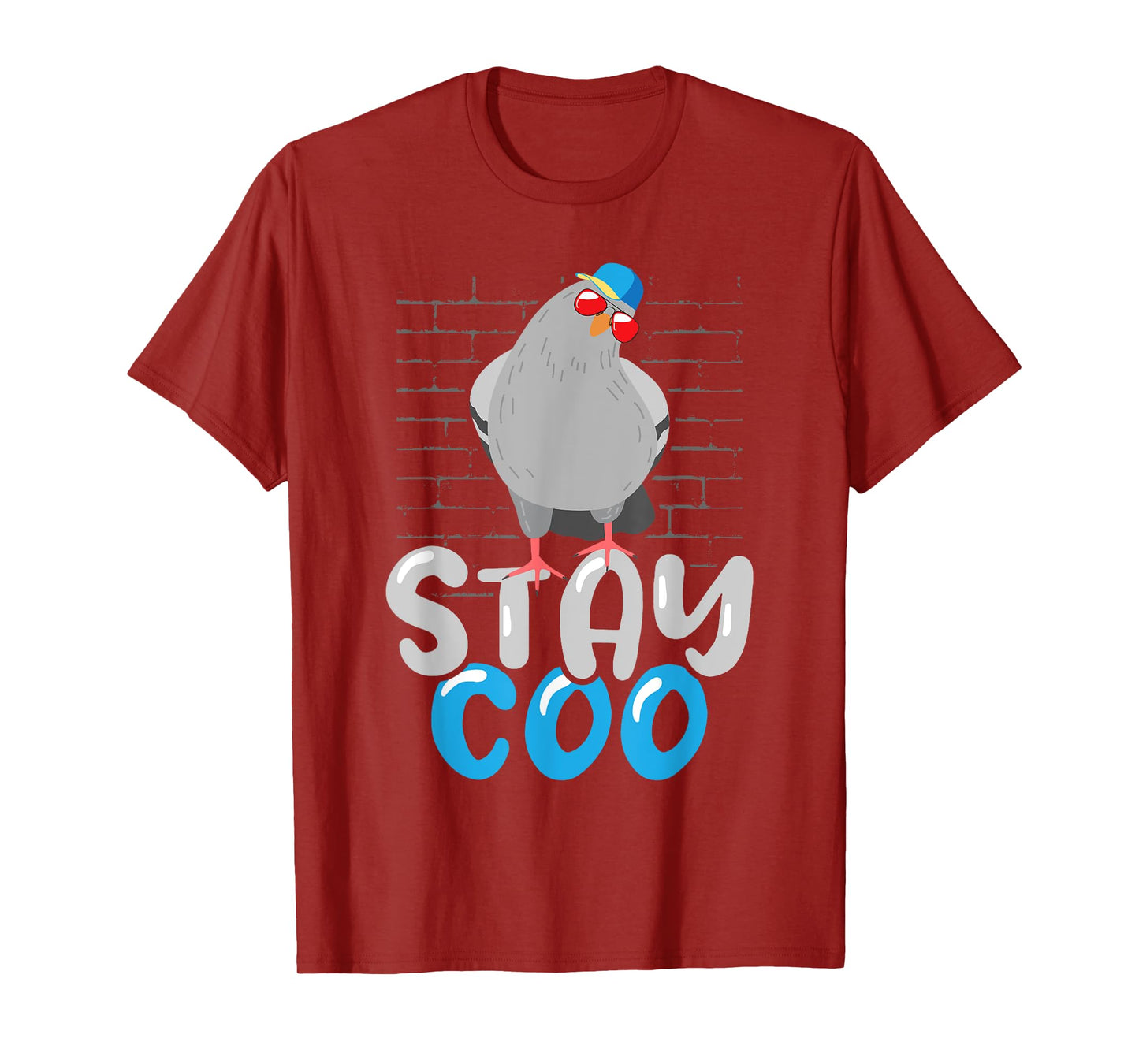 Stay Coo - Birdwatcher Pigeon Whisperer Bird Lover Racing T-Shirt