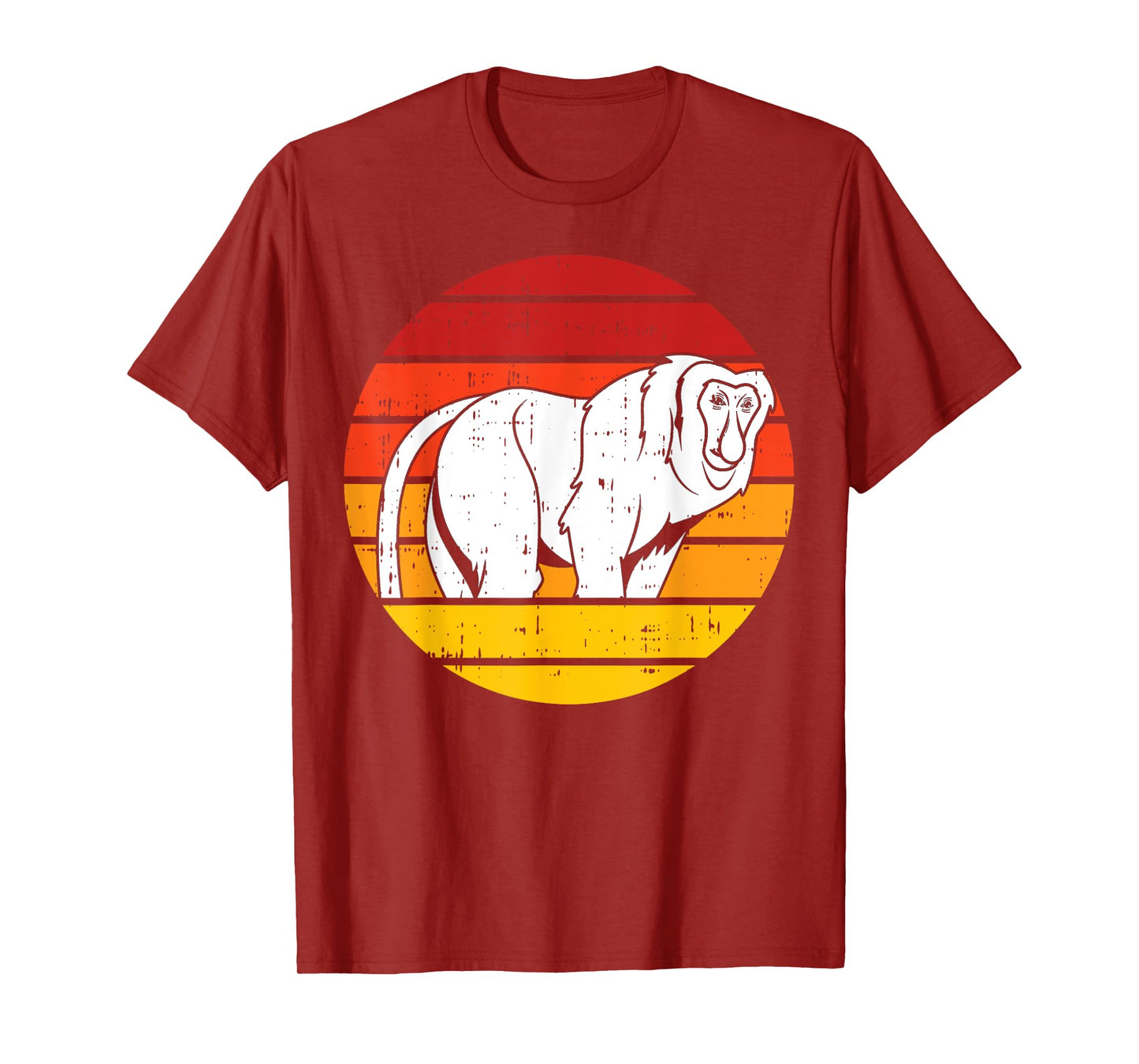 Retro Proboscis Monkey T-Shirt