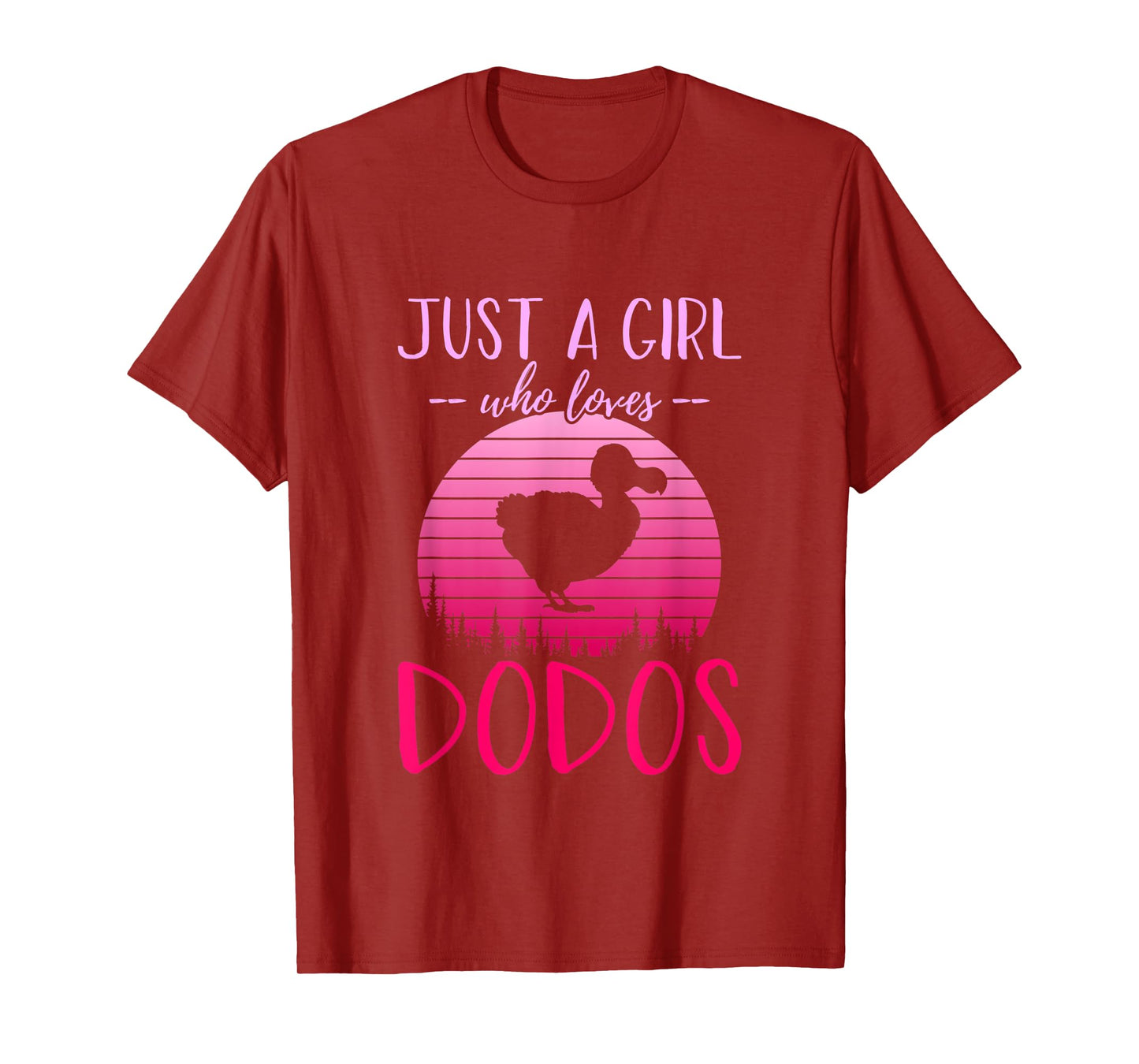 Just A Girl Who Loves Dodos, Funny Girls T-Shirt