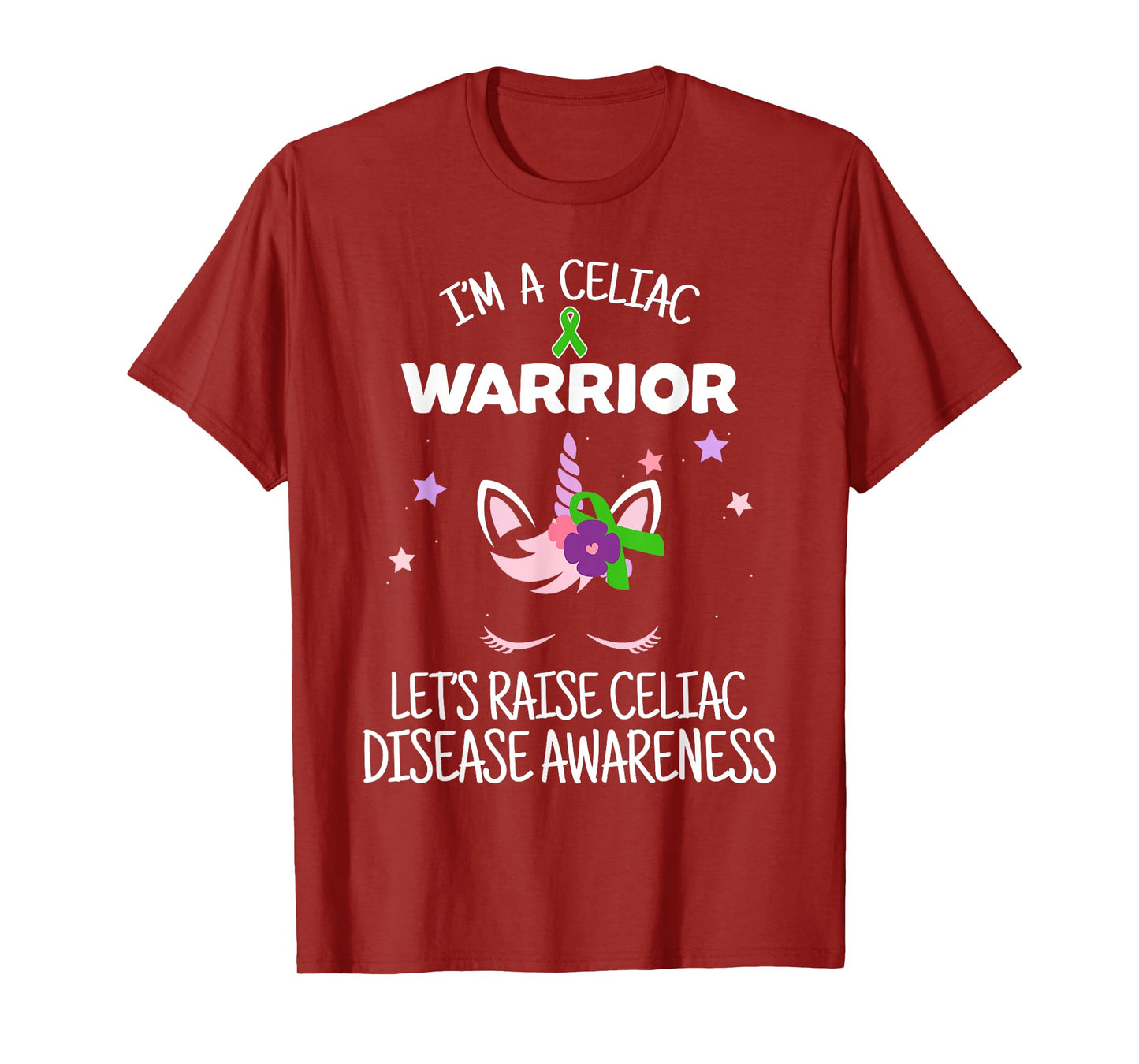 Unicorn Celiac Warrior, Celiac Disease Awareness T-Shirt