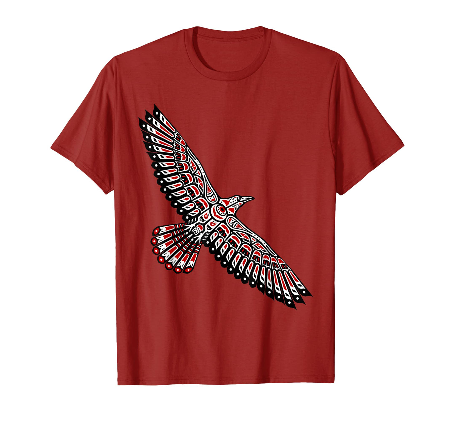 Raven Native American Indian Totem Northwest Coast Pacific T-Shirt