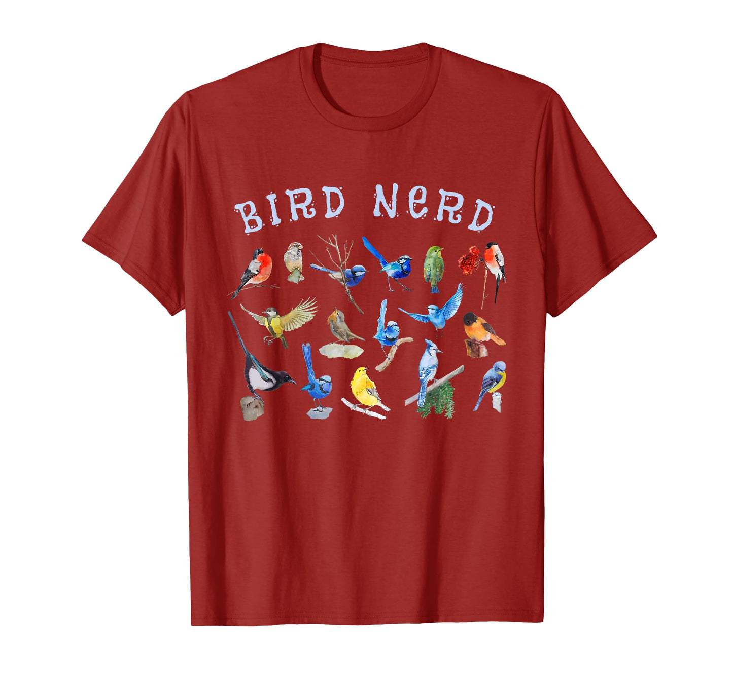 Bird Watching Nerd Birdwatching Birds Lover Cute Funny Gift T-Shirt