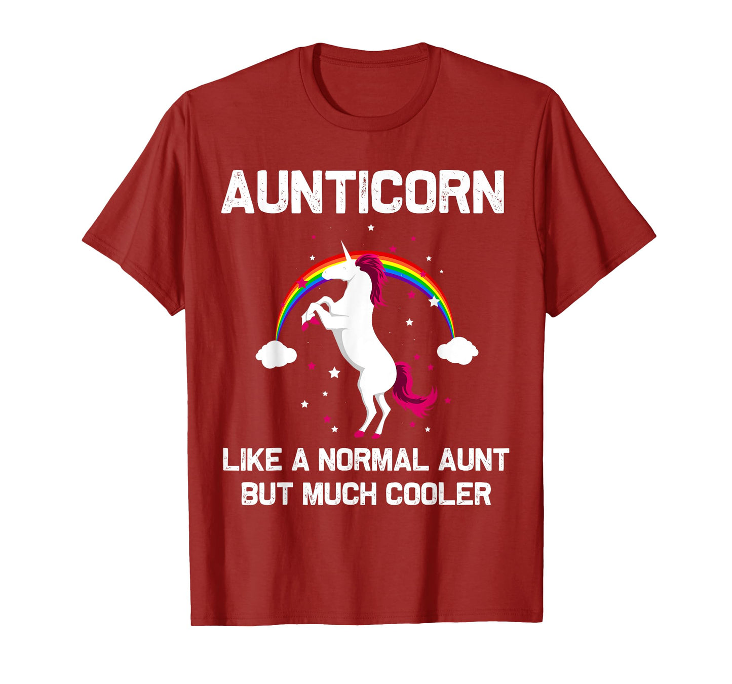 Aunticorn Aunt Unicorn Gift for Sister New Auntie Unicorns T-Shirt