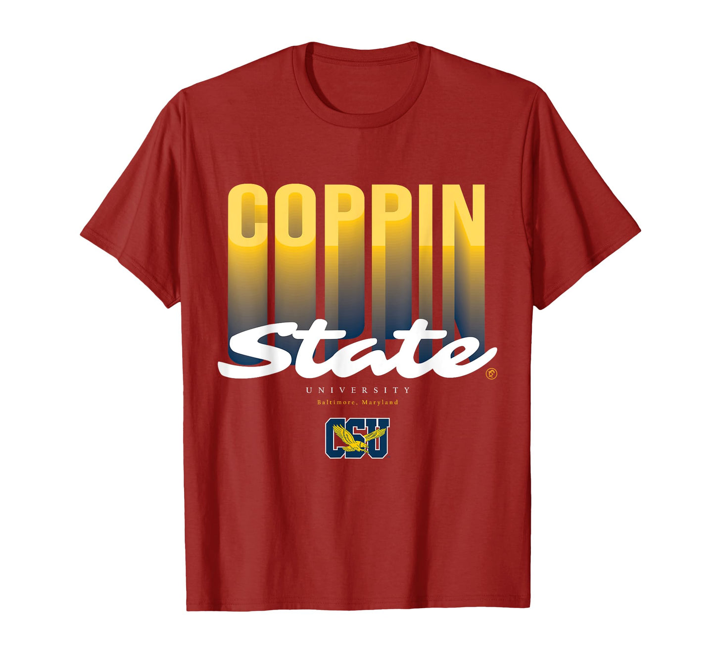 The Yard Essentials - Coppin State University - CSU Fade T-Shirt