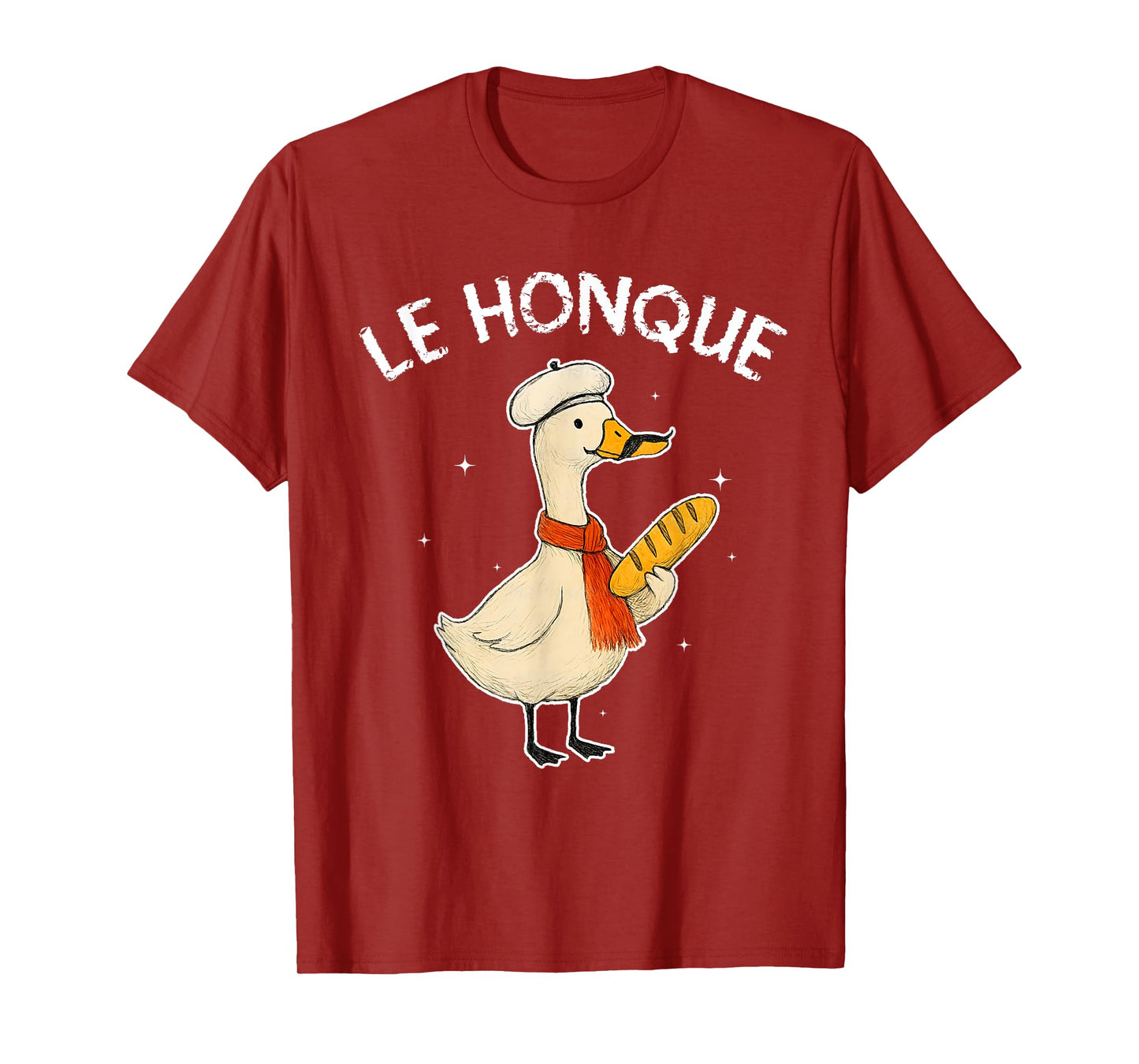 Funny Goose French Le Honque Goose Lovers Men Women Kids T-Shirt