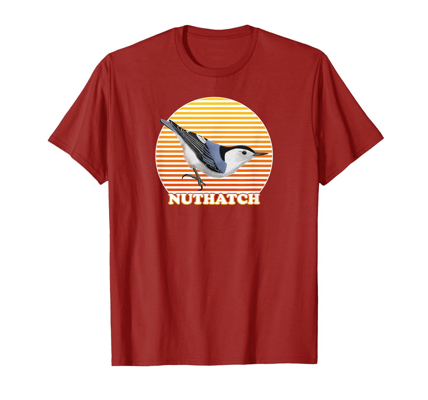 jz.birds White-Breasted Nuthatch Bird T-Shirt