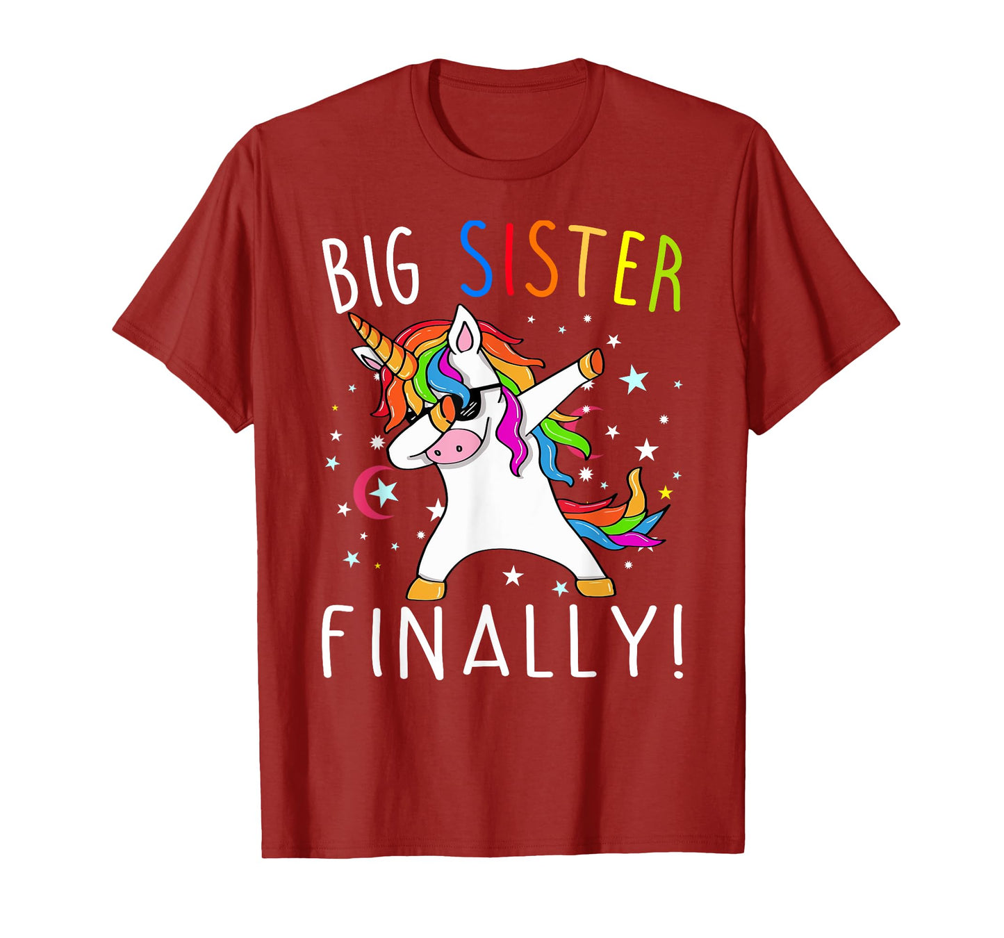 Big Sister Finally Unicorn Shirt - Unicorn shirt for Girl T-Shirt
