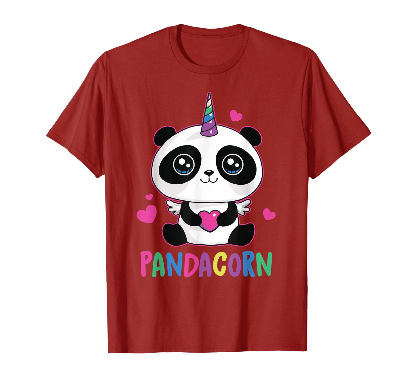 Panda Unicorn Shirt Funny Pandacorn Gift Tee For Men Women T-Shirt