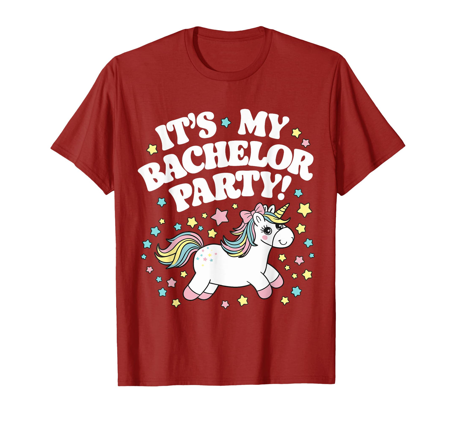 My Bachelor Party Cute Unicorn Bachelor Party T-Shirt